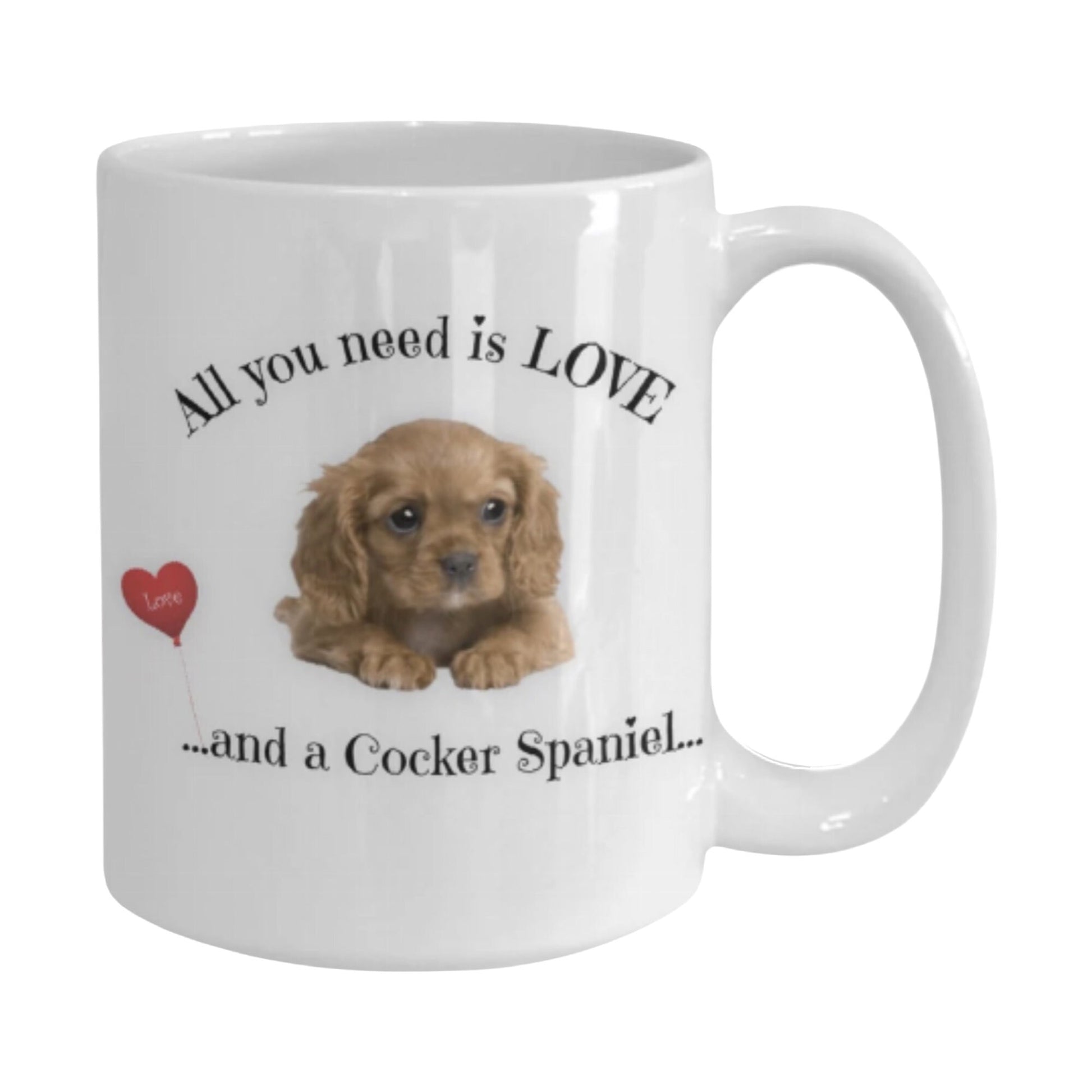 Show your love with this Cocker Spaniel mug for dog moms