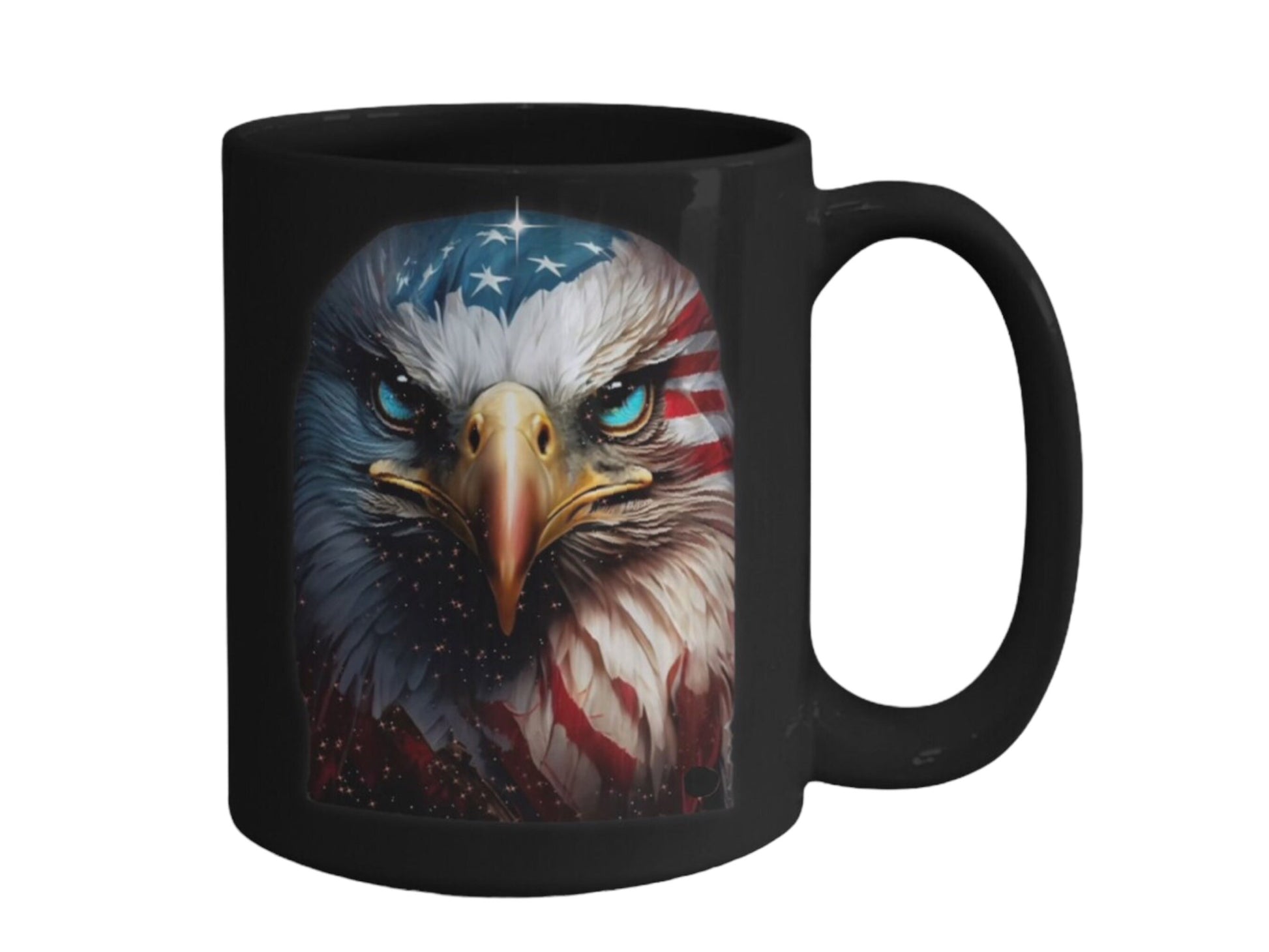 Start your day strong with this bold Eagle coffee mug gift
