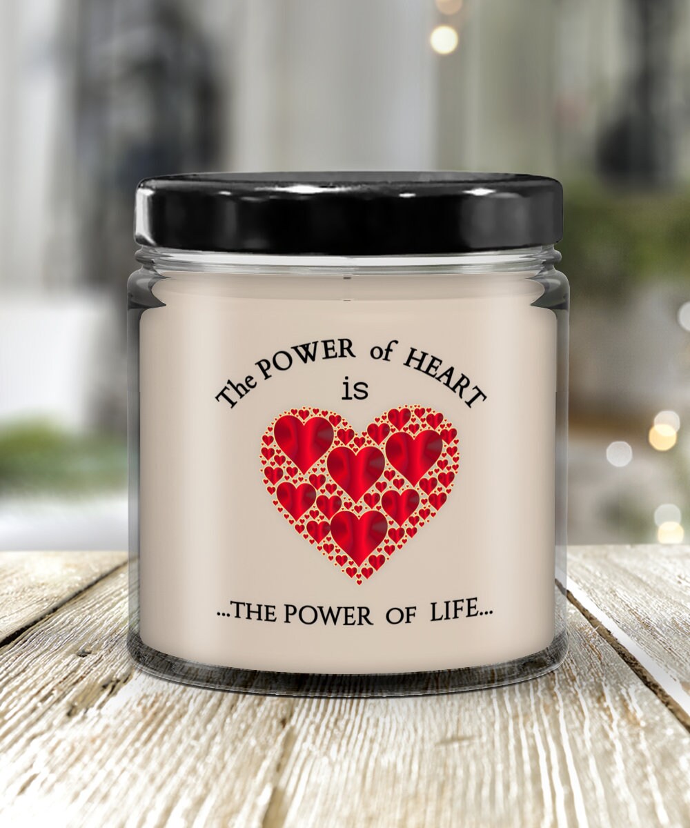 Life quote vanilla candle in jar heartfelt gift for her or mom