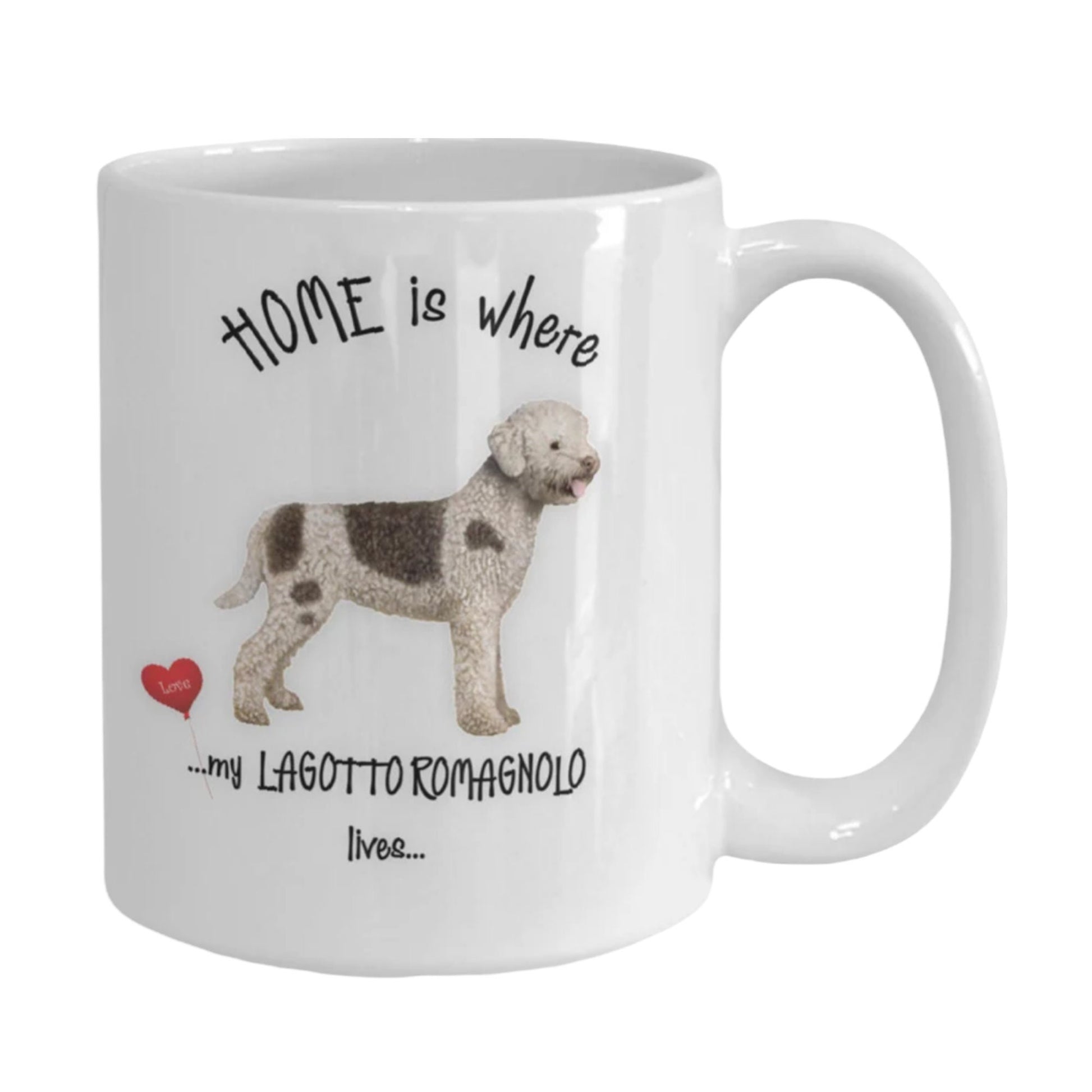 Home Is Where My Lagotto Romagnolo Lives Mug Gift