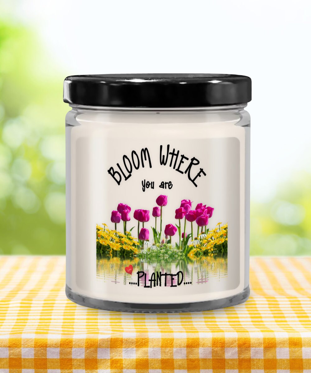 Vanilla Candle Gift for Mom Mothers Day Scented Jar Candle