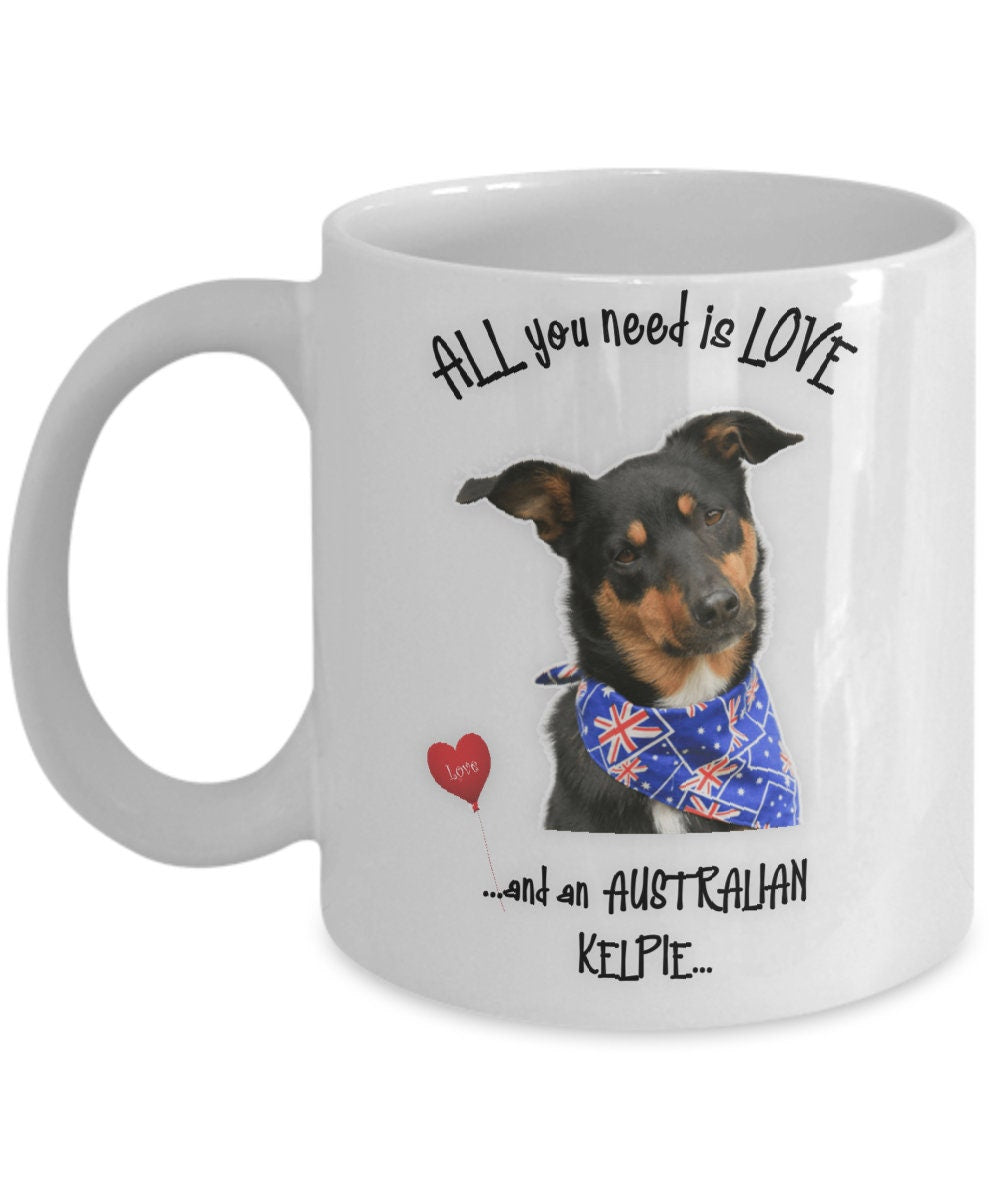 Celebrate Your Love with the Australian Kelpie Dog Mug Gift