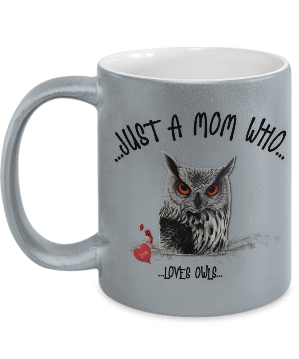 Mom Owl Mug for Moms Who Love Owls Thoughtful Gift Idea