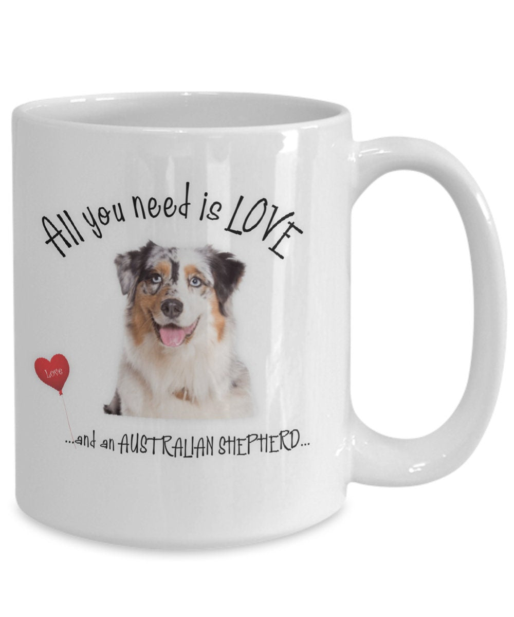 Australian Shepherd Coffee Mug Gift for Dog Lovers