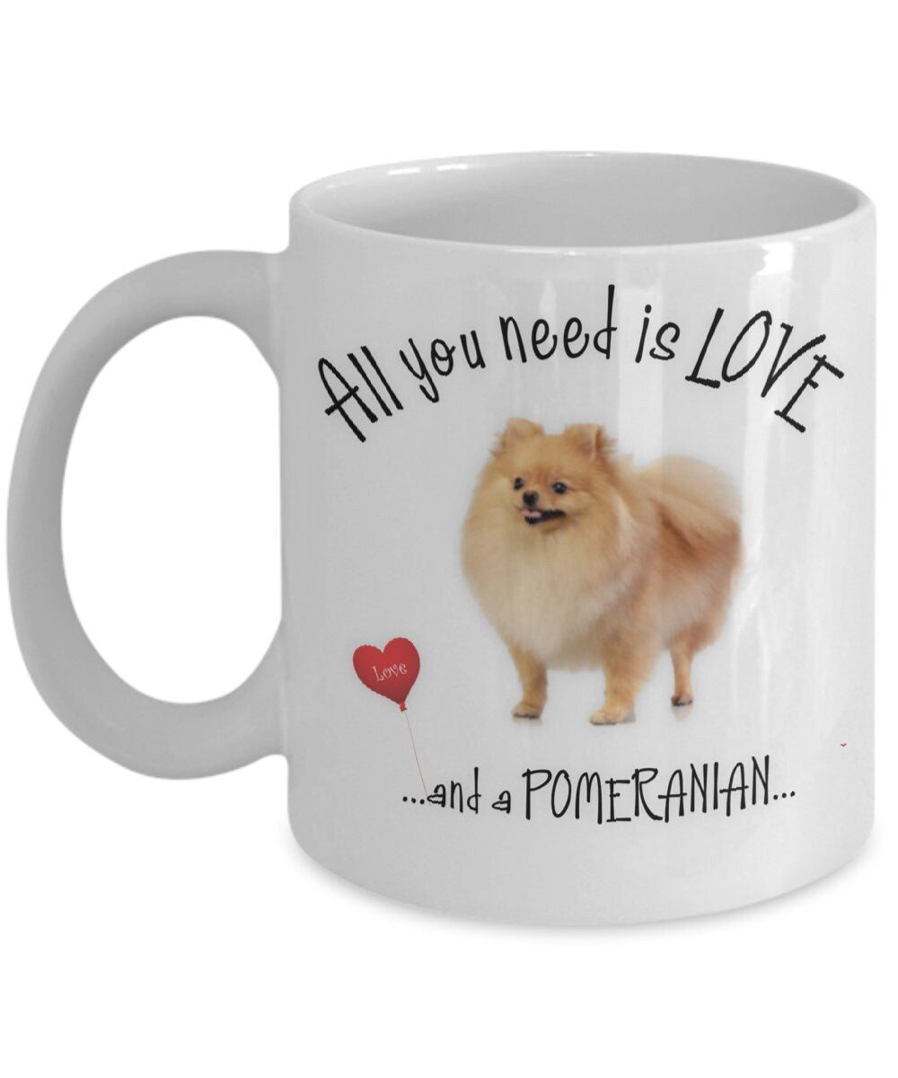 Pomeranian Dog Mom Coffee Mug Gift for Pomeranian Lovers