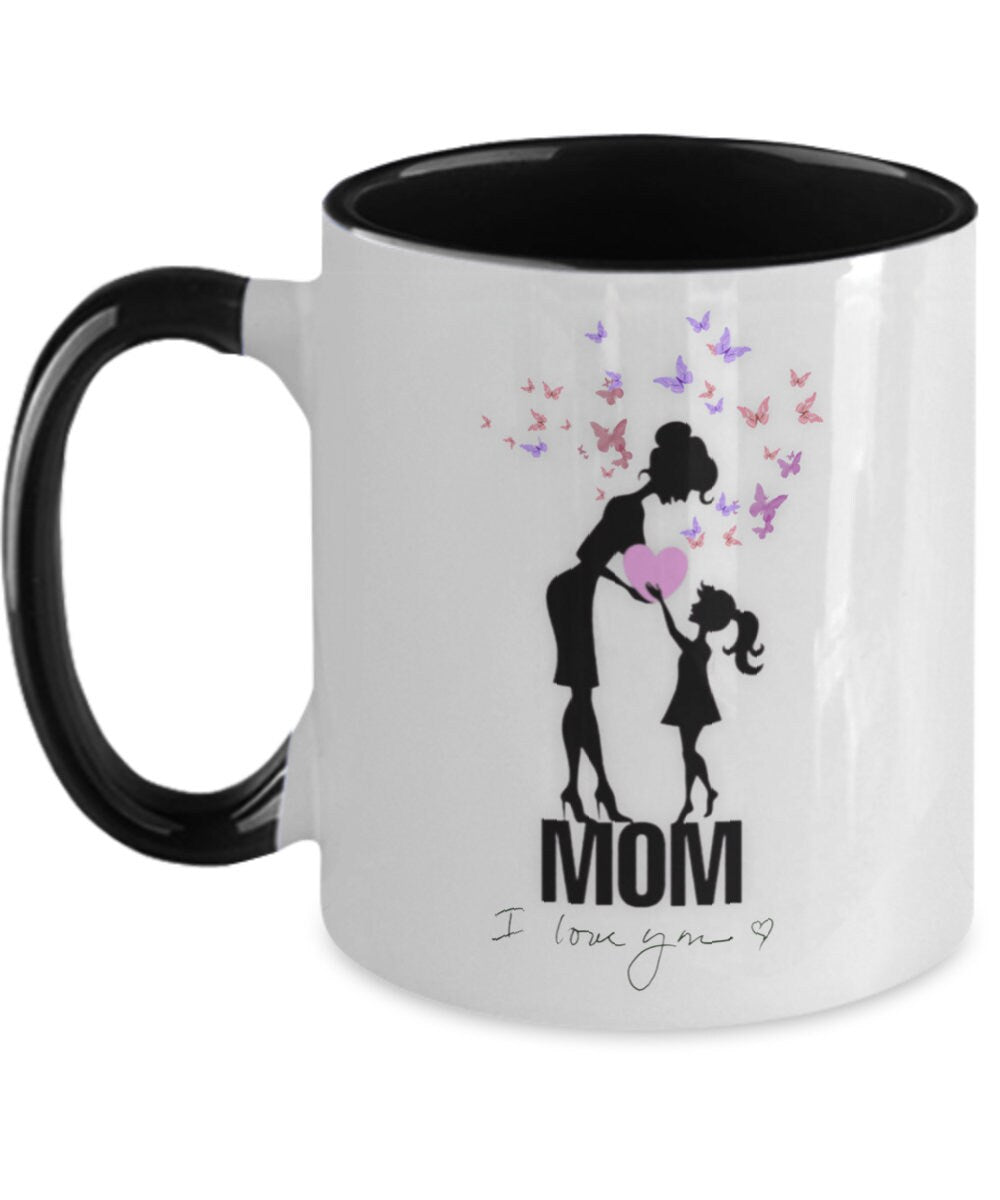 Mom and Daughters Mother's Day Mug Perfect Gift for Moms