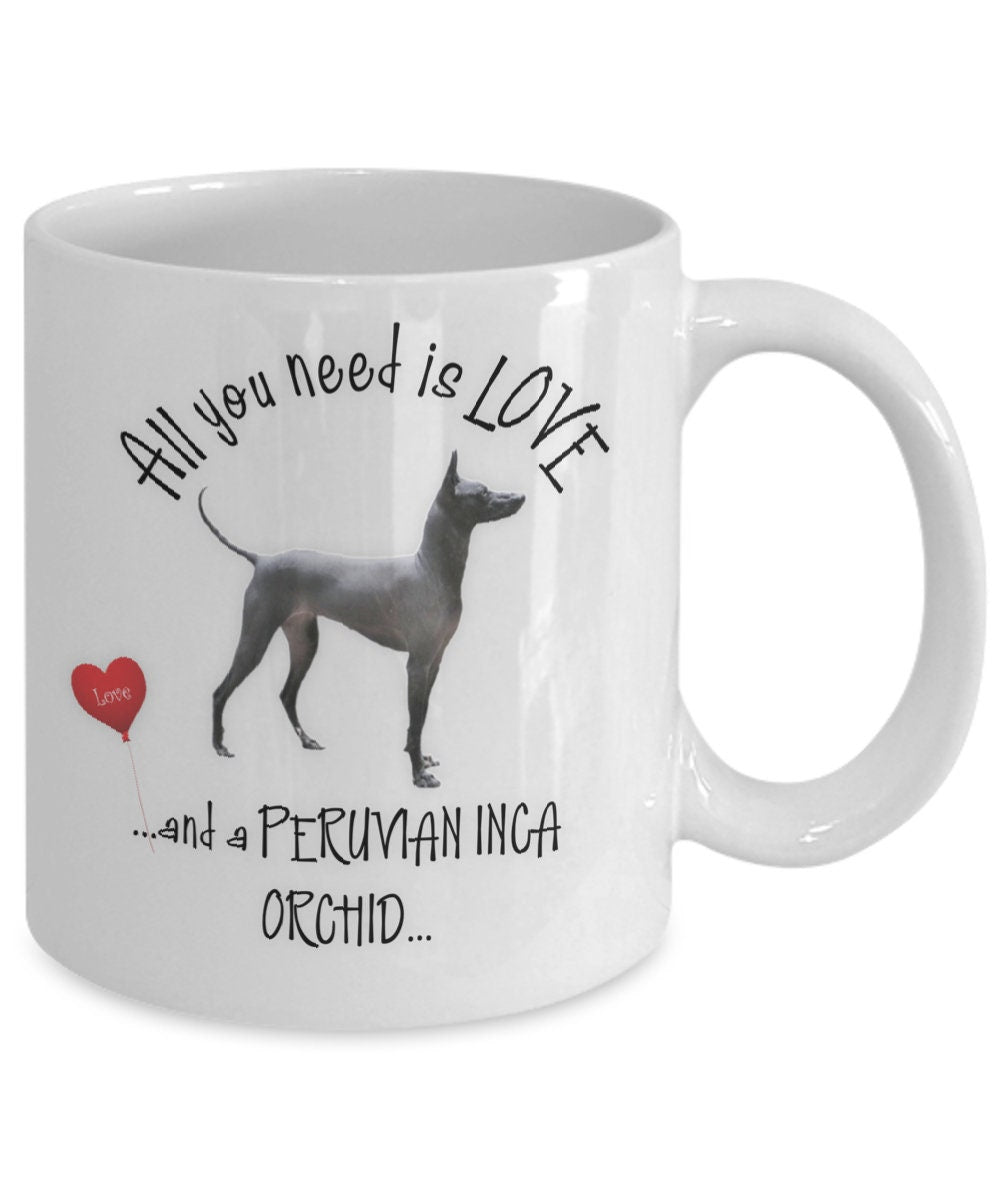 All you need is love and a Peruvian Inca Orchid mug