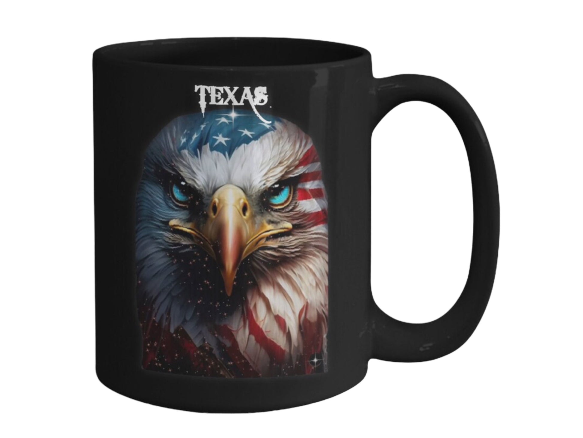 Sip in Style with the Texas Eagle Mug Patriotic Coffee Gift