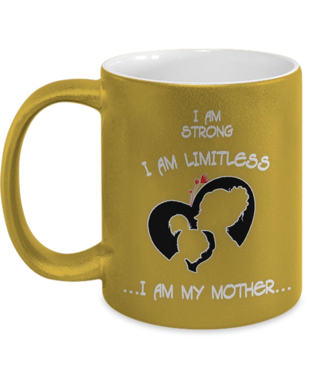 Inspirational Coffee Mug Limitless Mom and Daughter Gift Idea