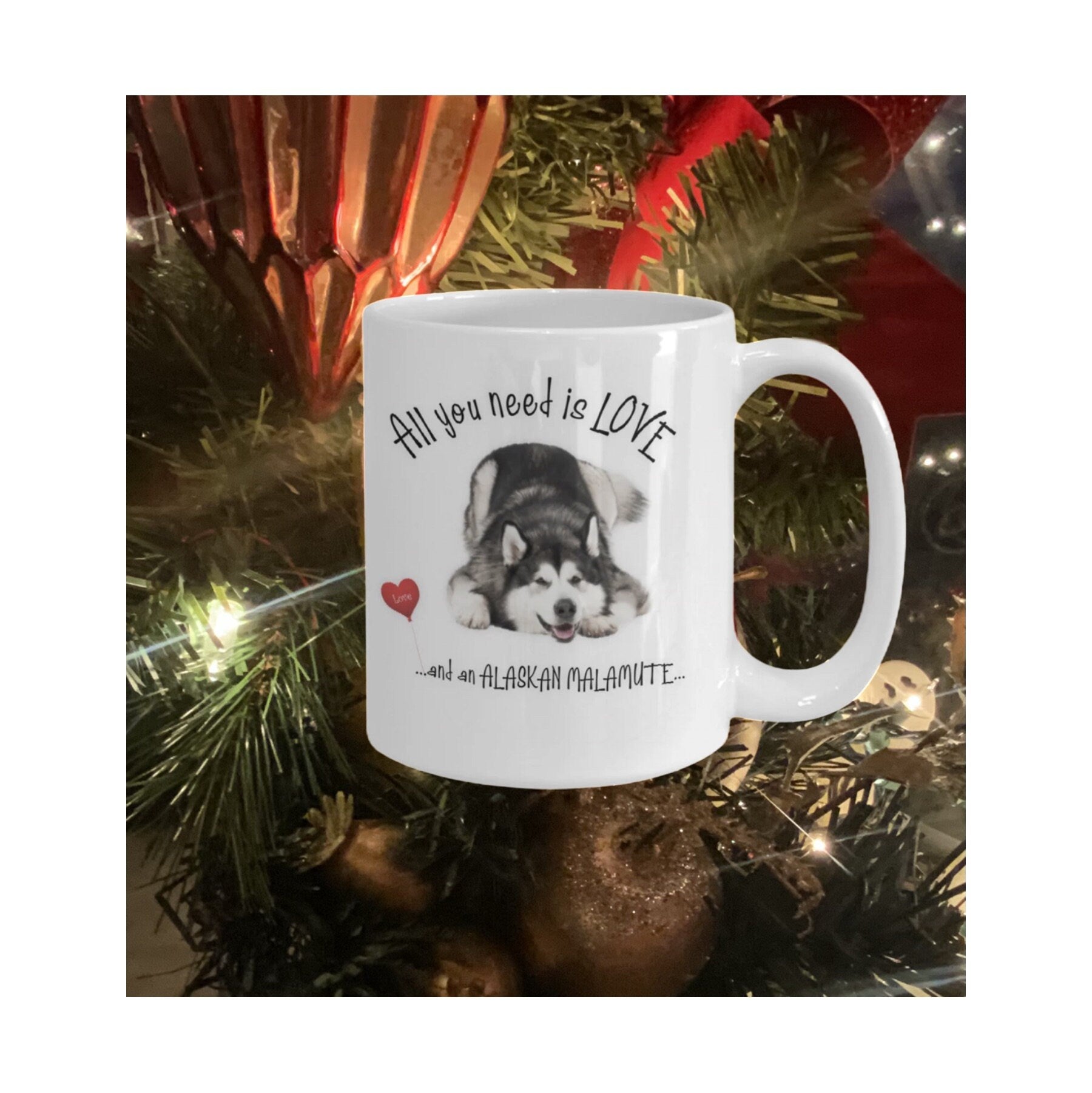 Alaskan Malamute Coffee Mug Perfect Gift for Dog Lovers