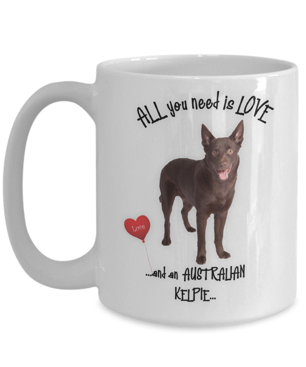 Australian Kelpie Dog Mug for Coffee Lovers and Pet Moms