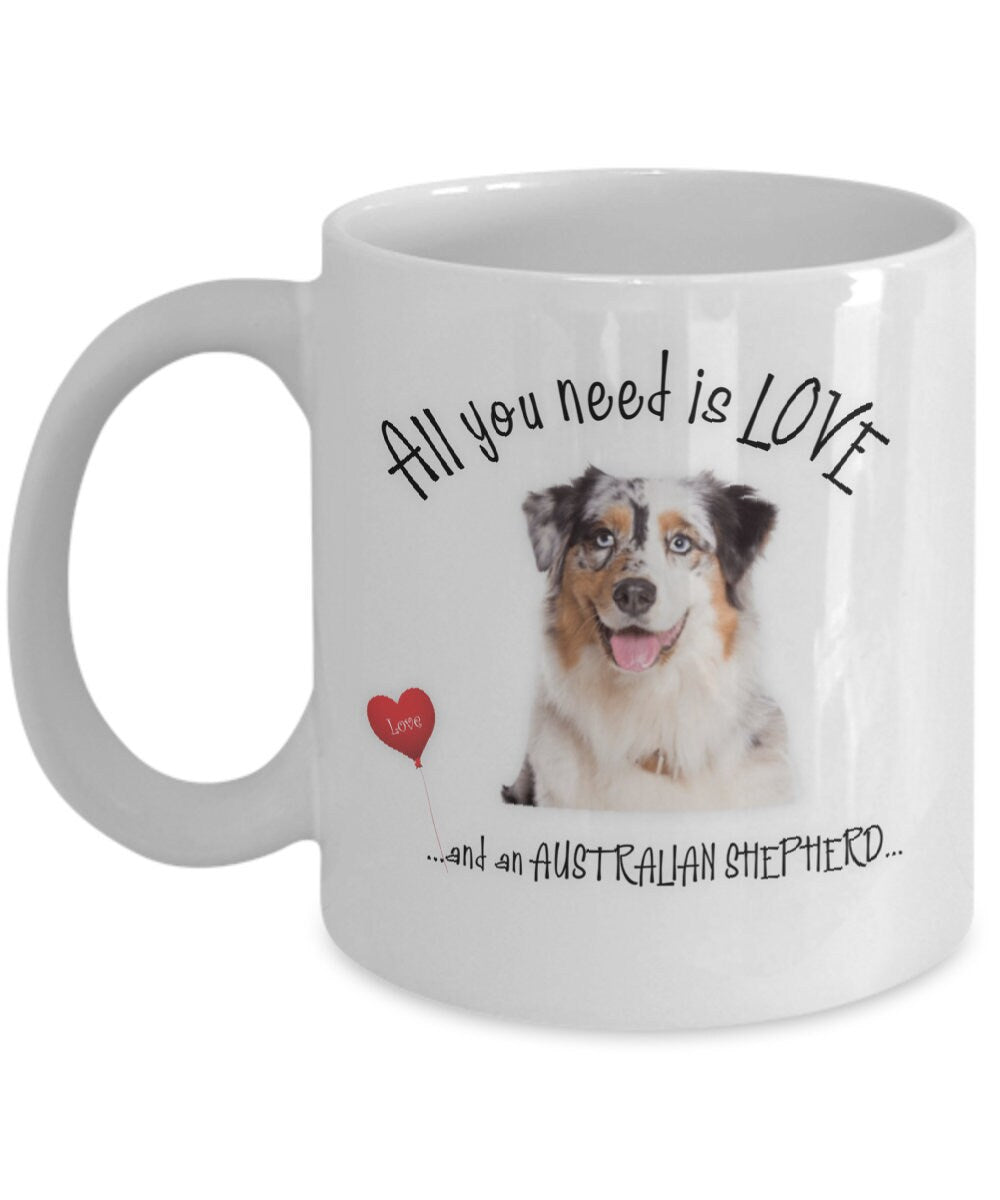 Australian Shepherd Coffee Mug Gift for Dog Lovers