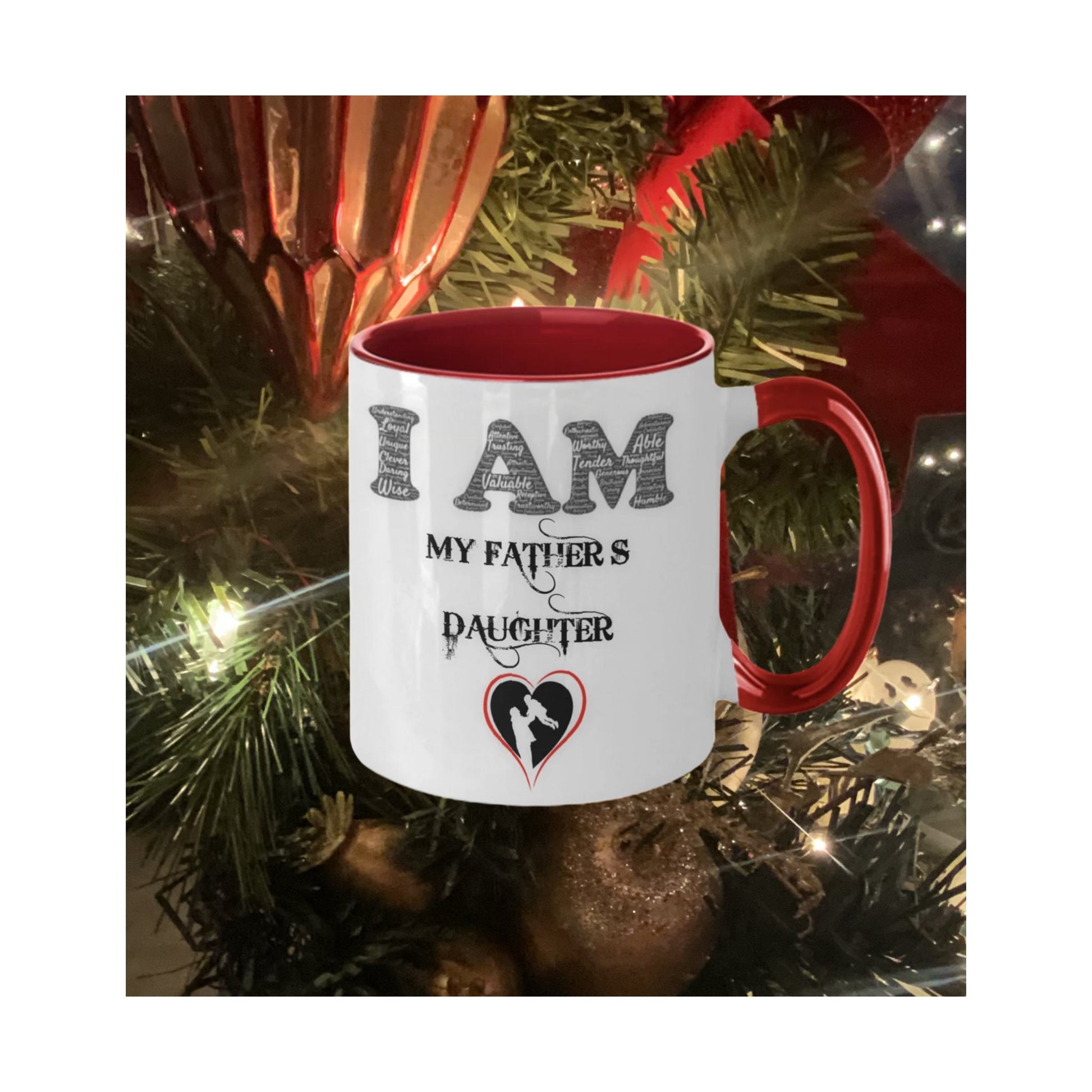 I am My Fathers Daughter Coffee Mug Perfect Gift for Dad