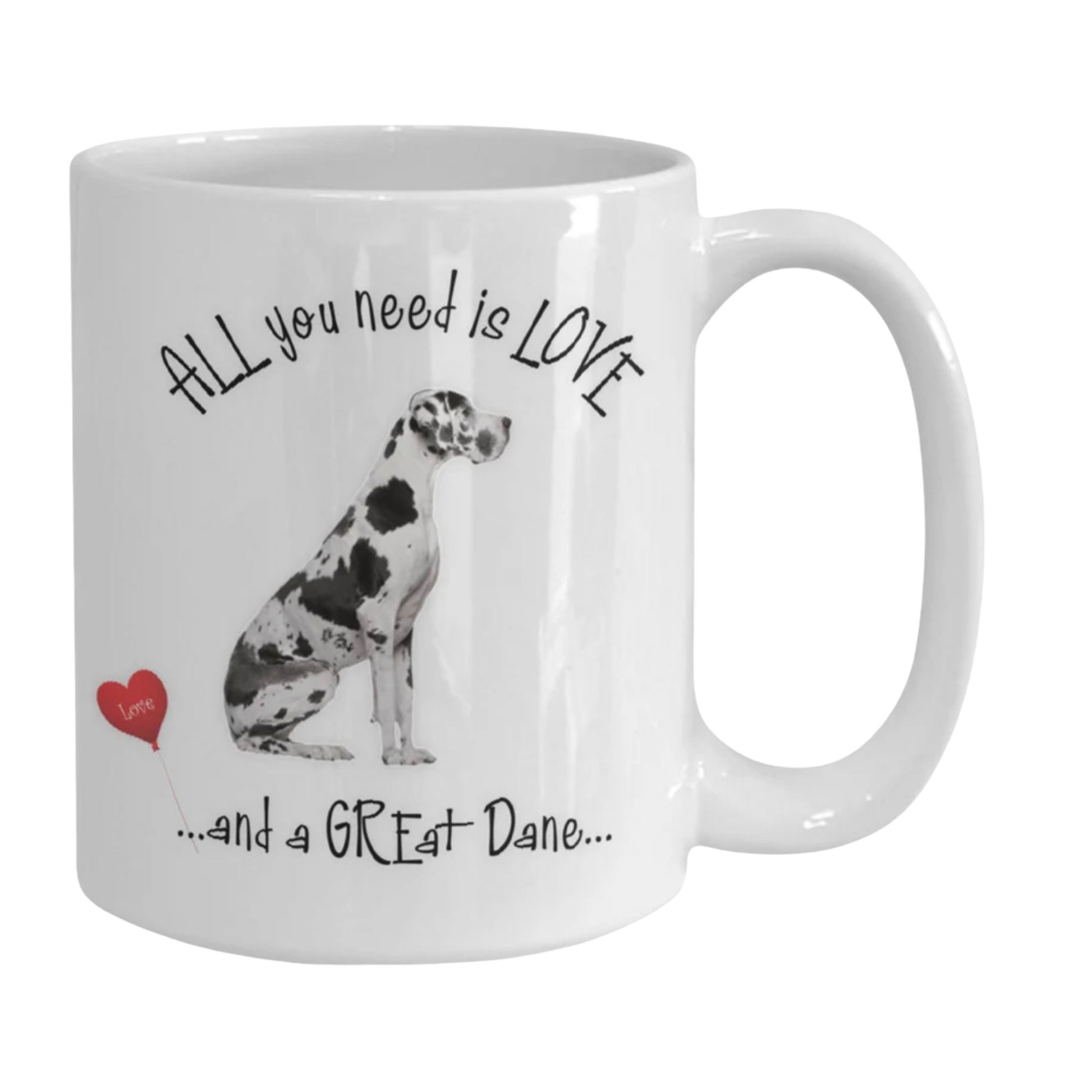 Celebrate Great Dane Love with This Charming Great Dane Mug
