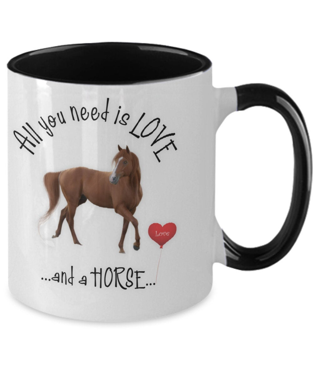 Horse Love Mug Makes the Perfect Gift for Horse Lovers