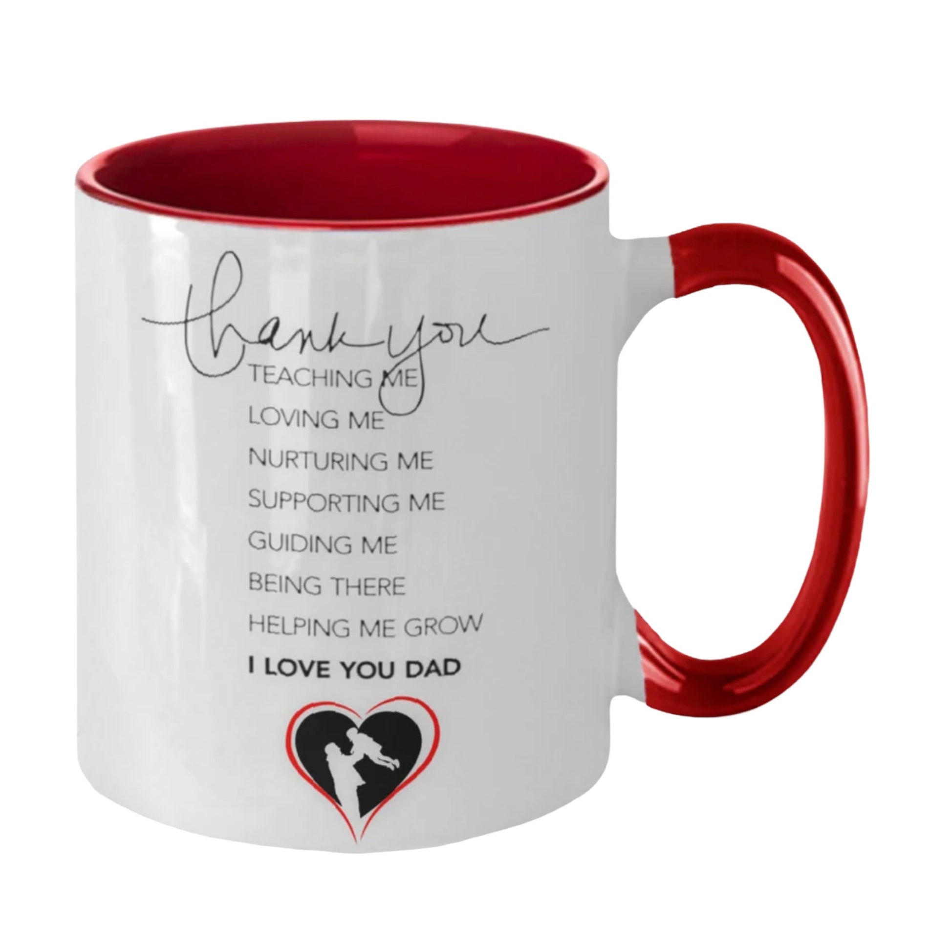 Thank you, Dad mug perfect Father’s Day gift, from daughter or mom