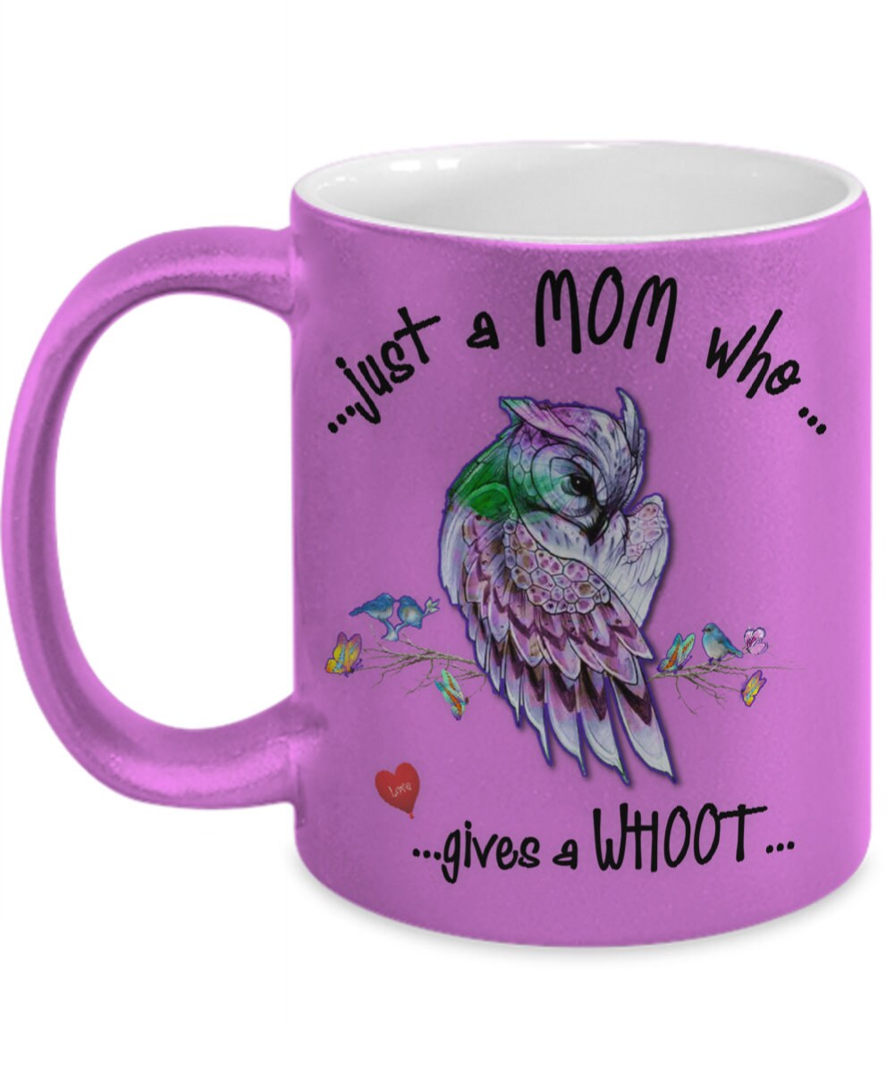 Mom Owl Mug Gift for Moms Who Love Owls