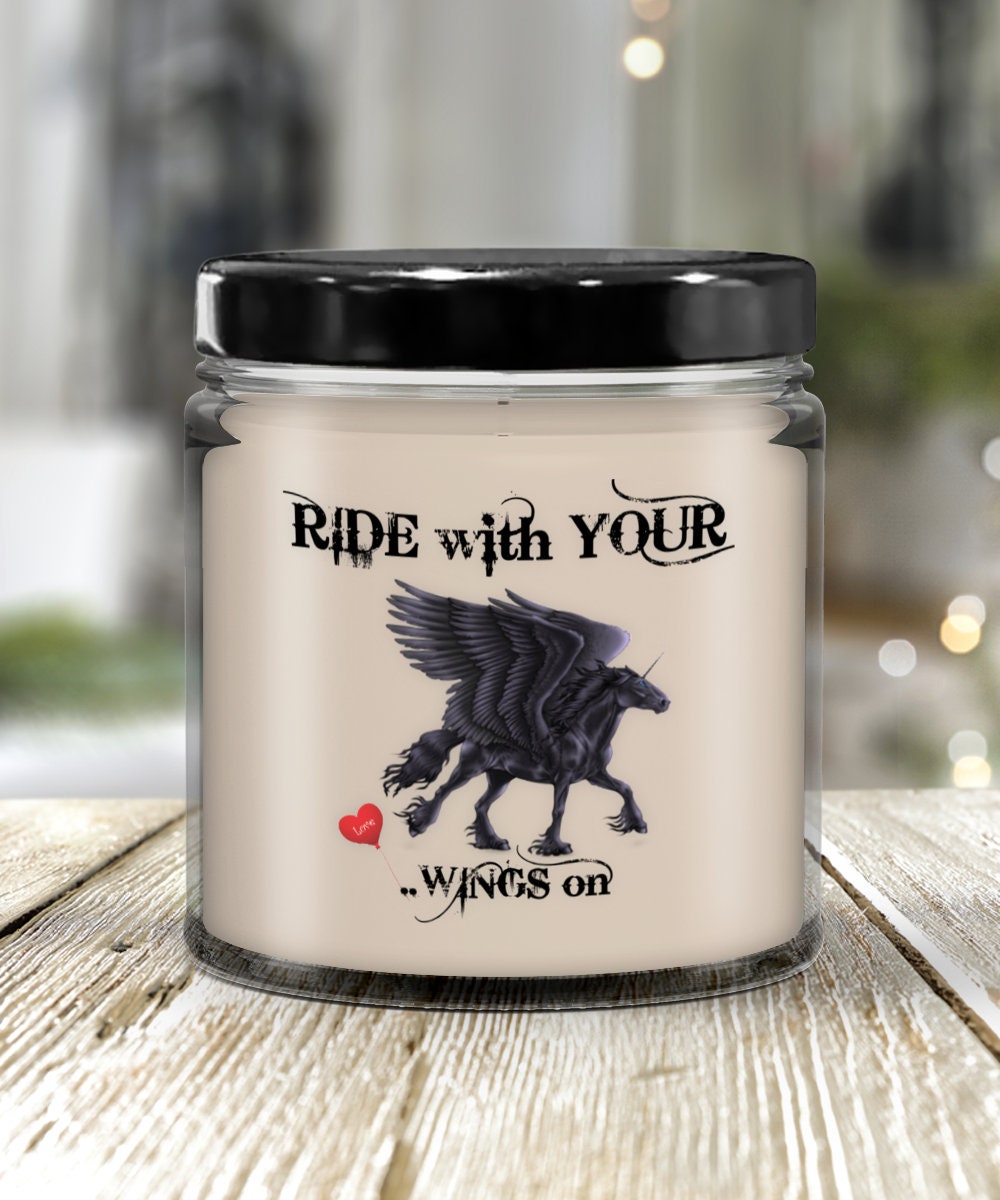 Horse Candle Gift for Horse Lovers Horse Riding and Mom Inspired