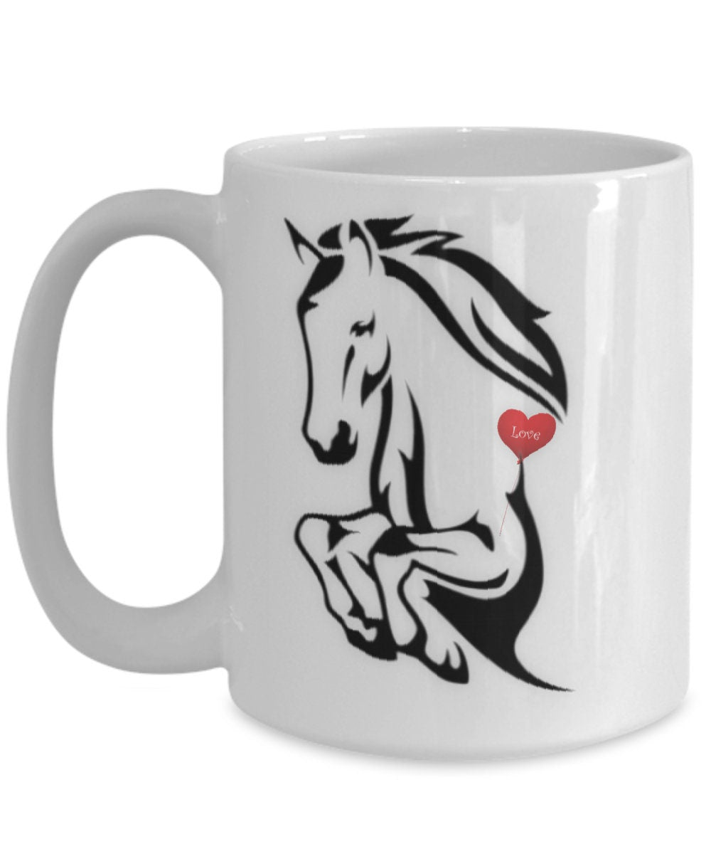 Celebrate Horse Love with This Elegant My Horse Gift Mug
