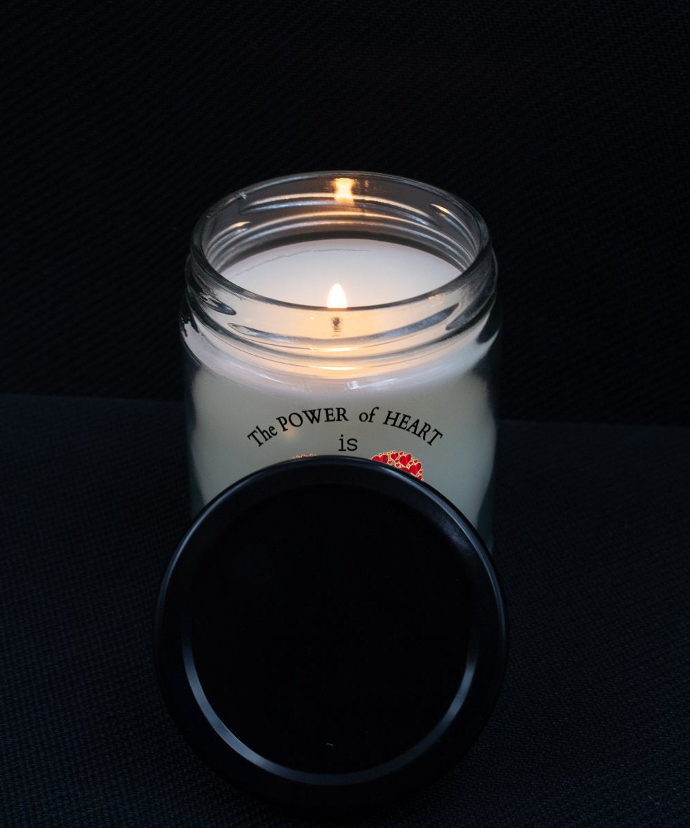 Life quote vanilla candle in jar heartfelt gift for her or mom
