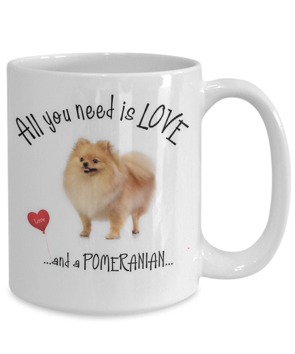 Pomeranian Dog Mom Coffee Mug Gift for Pomeranian Lovers