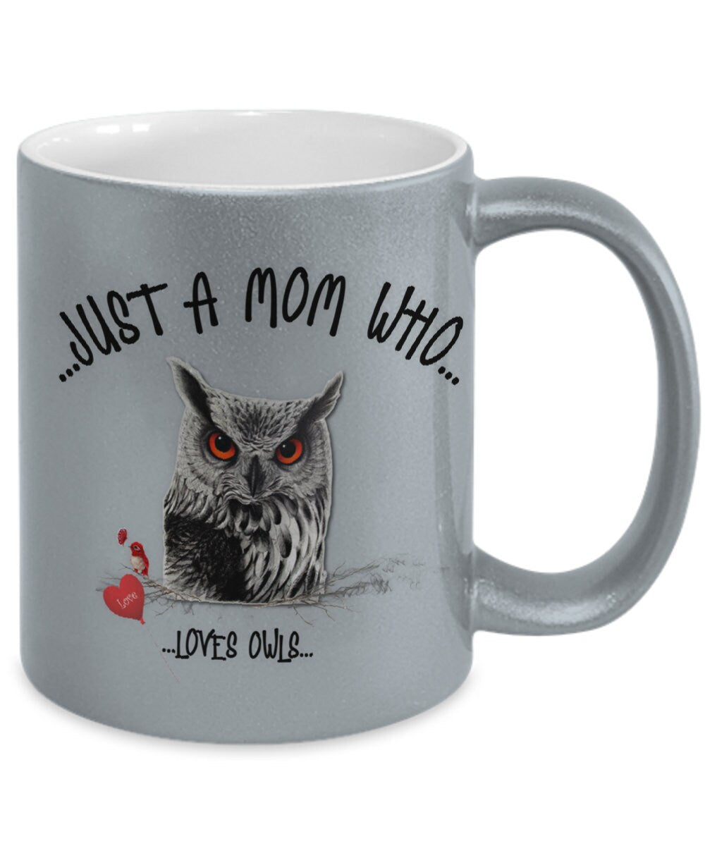 Mom Owl Mug for Moms Who Love Owls Thoughtful Gift Idea