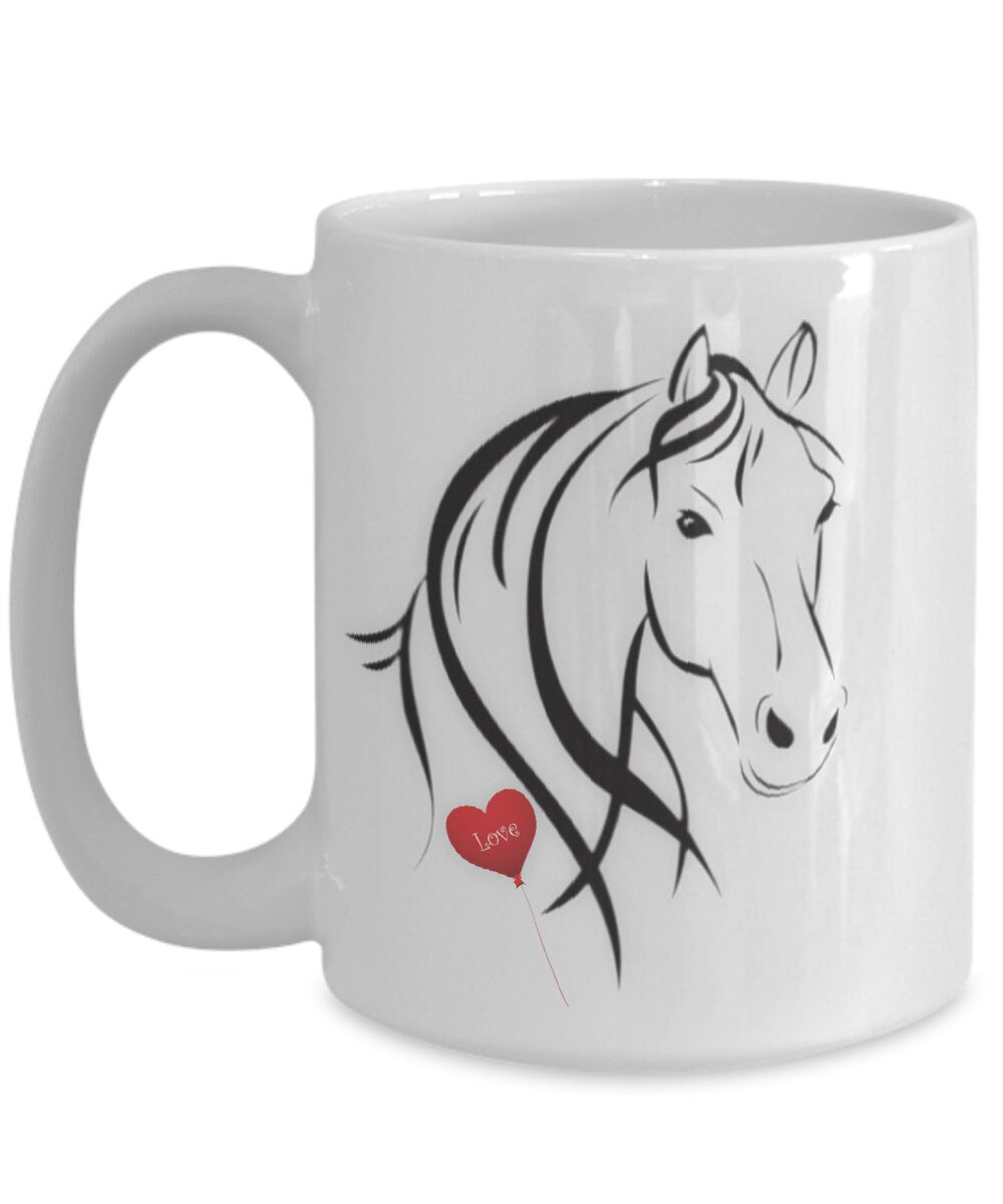 I love my horse mug the perfect horse gift for horse lovers