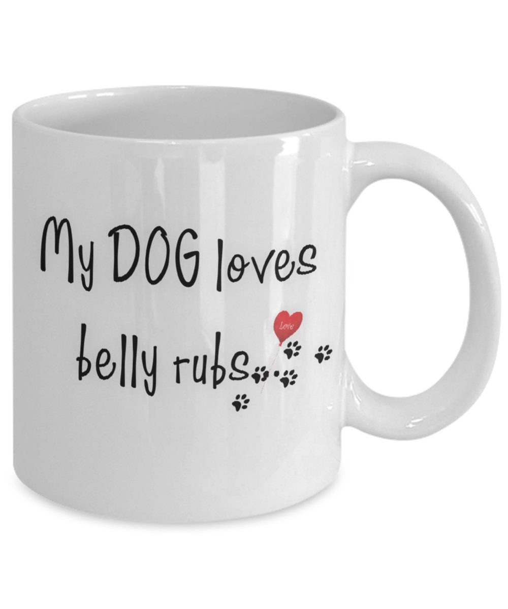 Funny Dog Mug Gift for Mom with Cute Dog Quotes and Sayings