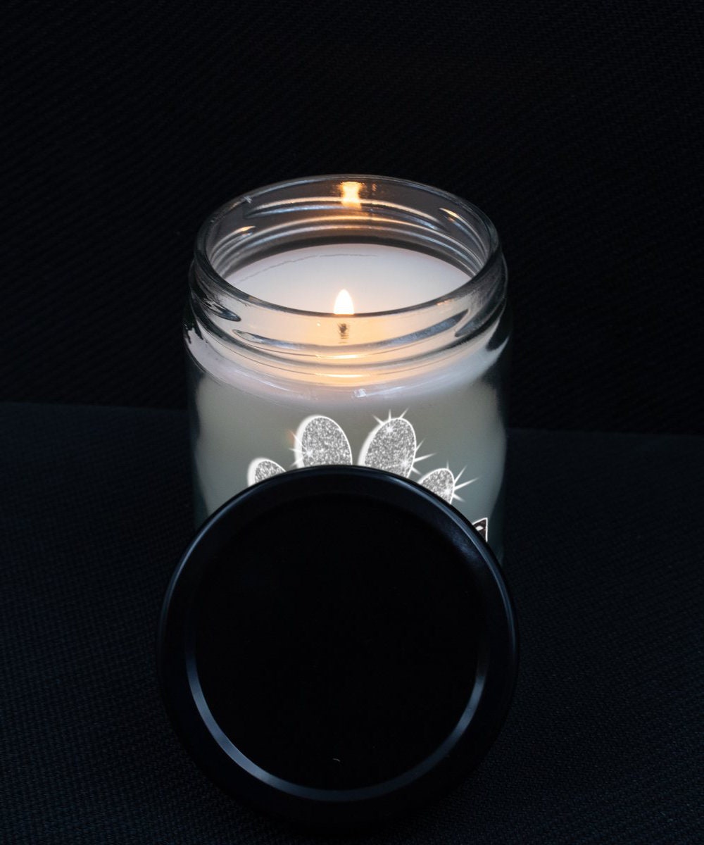 I love my dog candle gift for dog lovers and pet owners