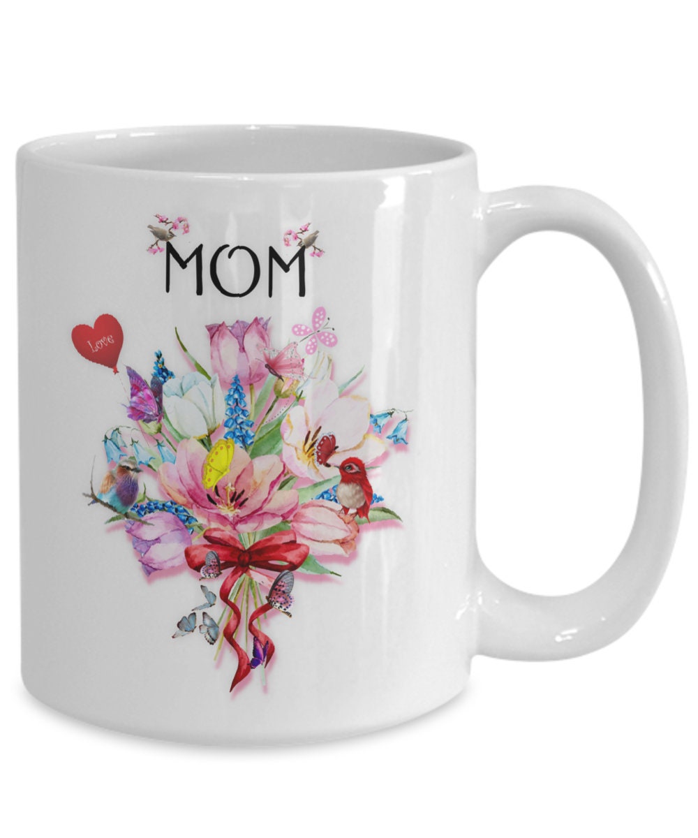 Celebrate Mom with a Floral Ceramic Mug Mother’s Day Gift
