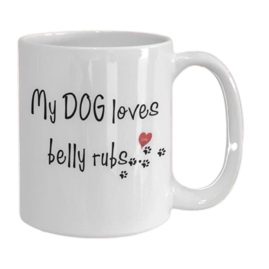 Funny Dog Mug Gift for Mom with Cute Dog Quotes and Sayings
