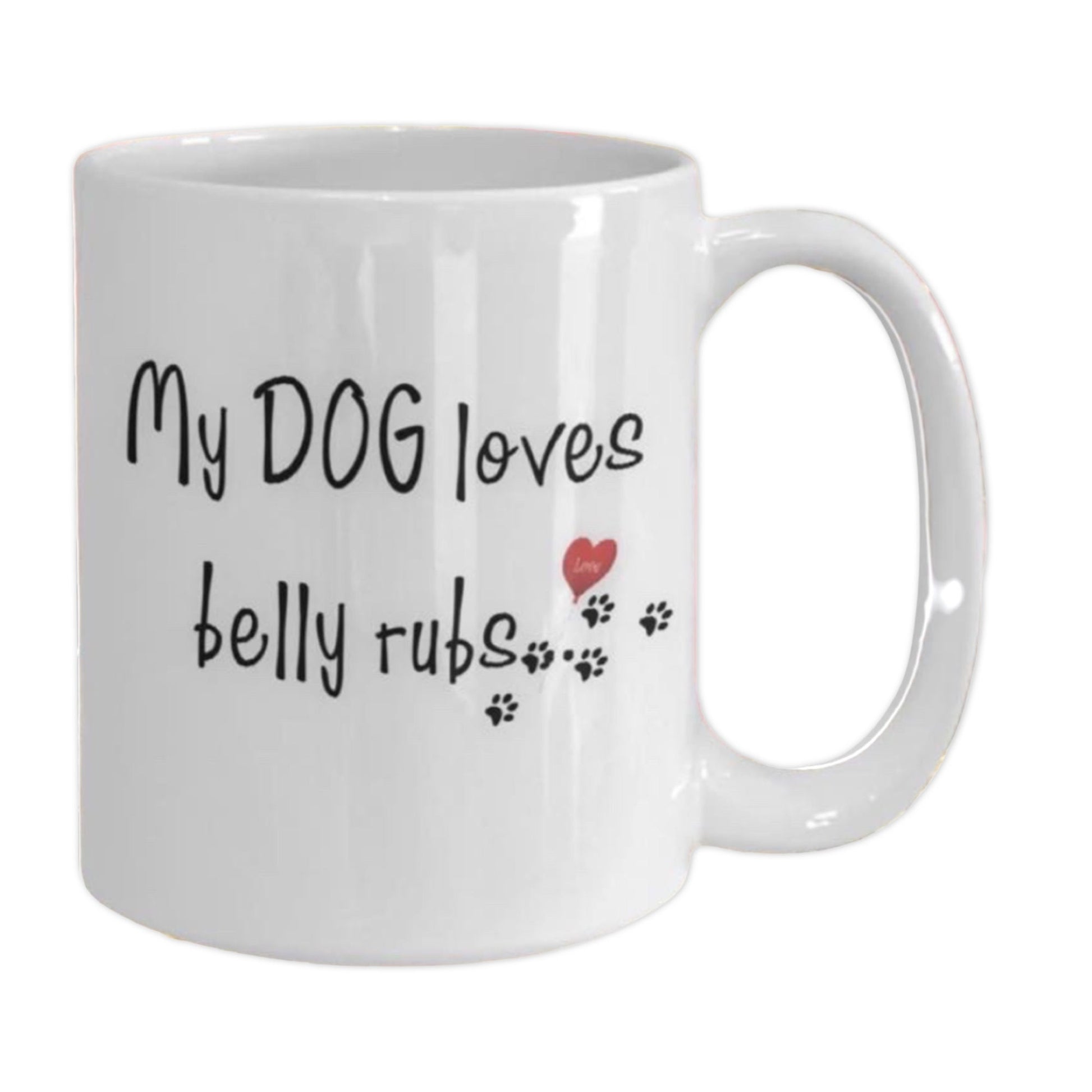 Funny Dog Mug Gift for Mom with Cute Dog Quotes and Sayings