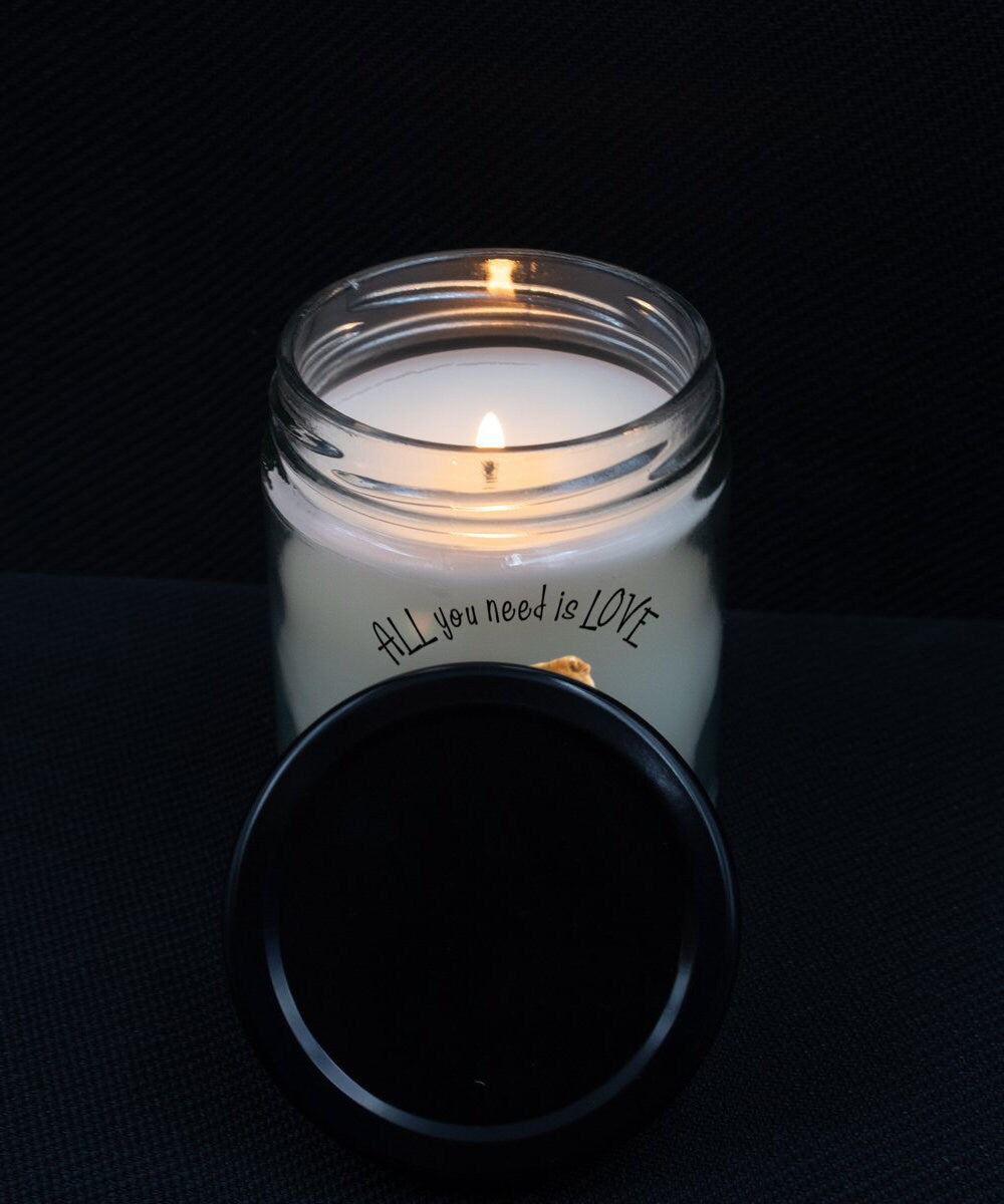 All you need is love and a Chow Chow candle gift