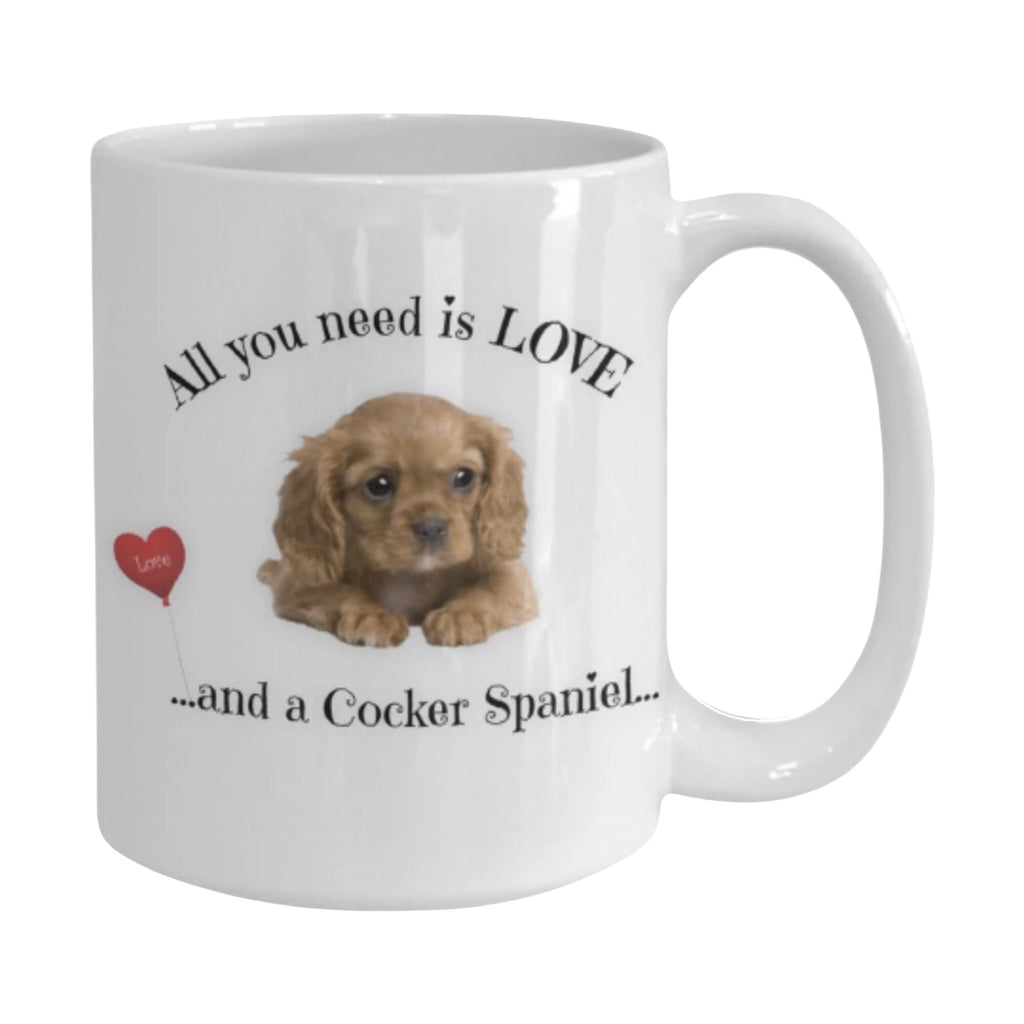 Show your love with this Cocker Spaniel mug for dog moms