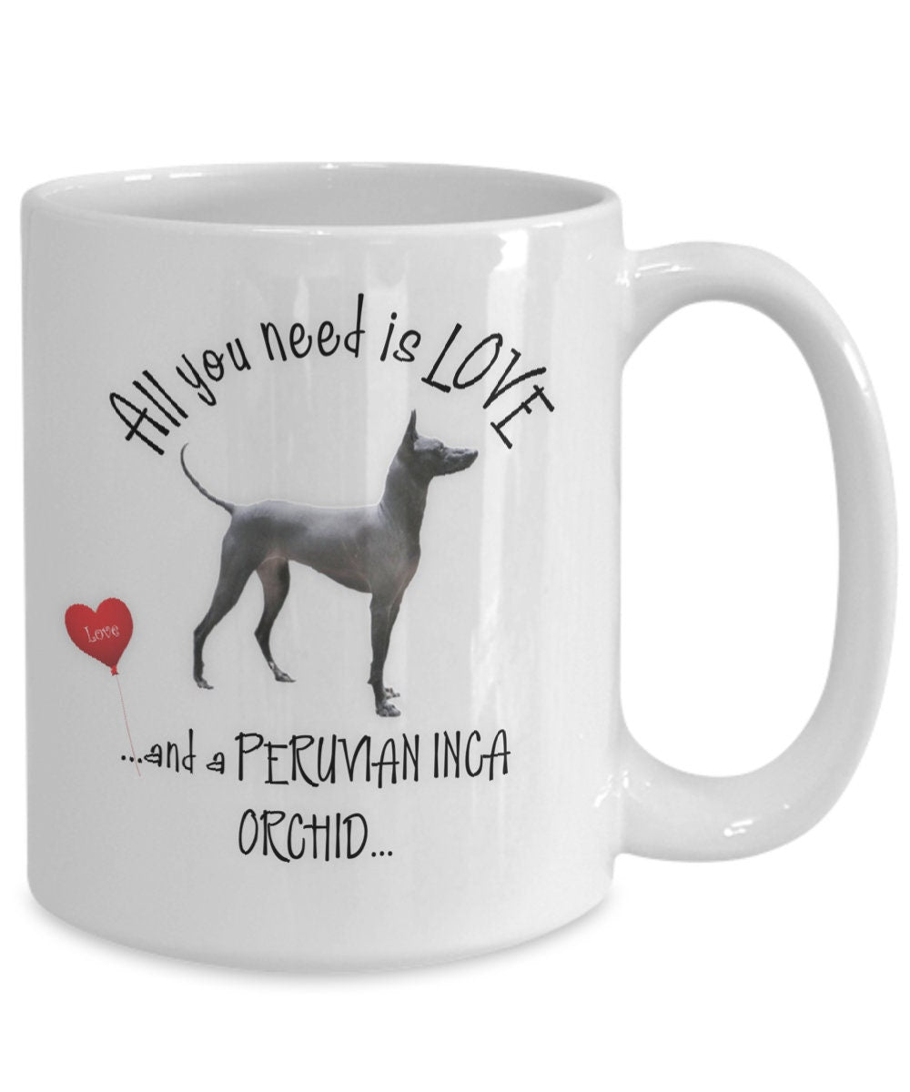 All you need is love and a Peruvian Inca Orchid mug