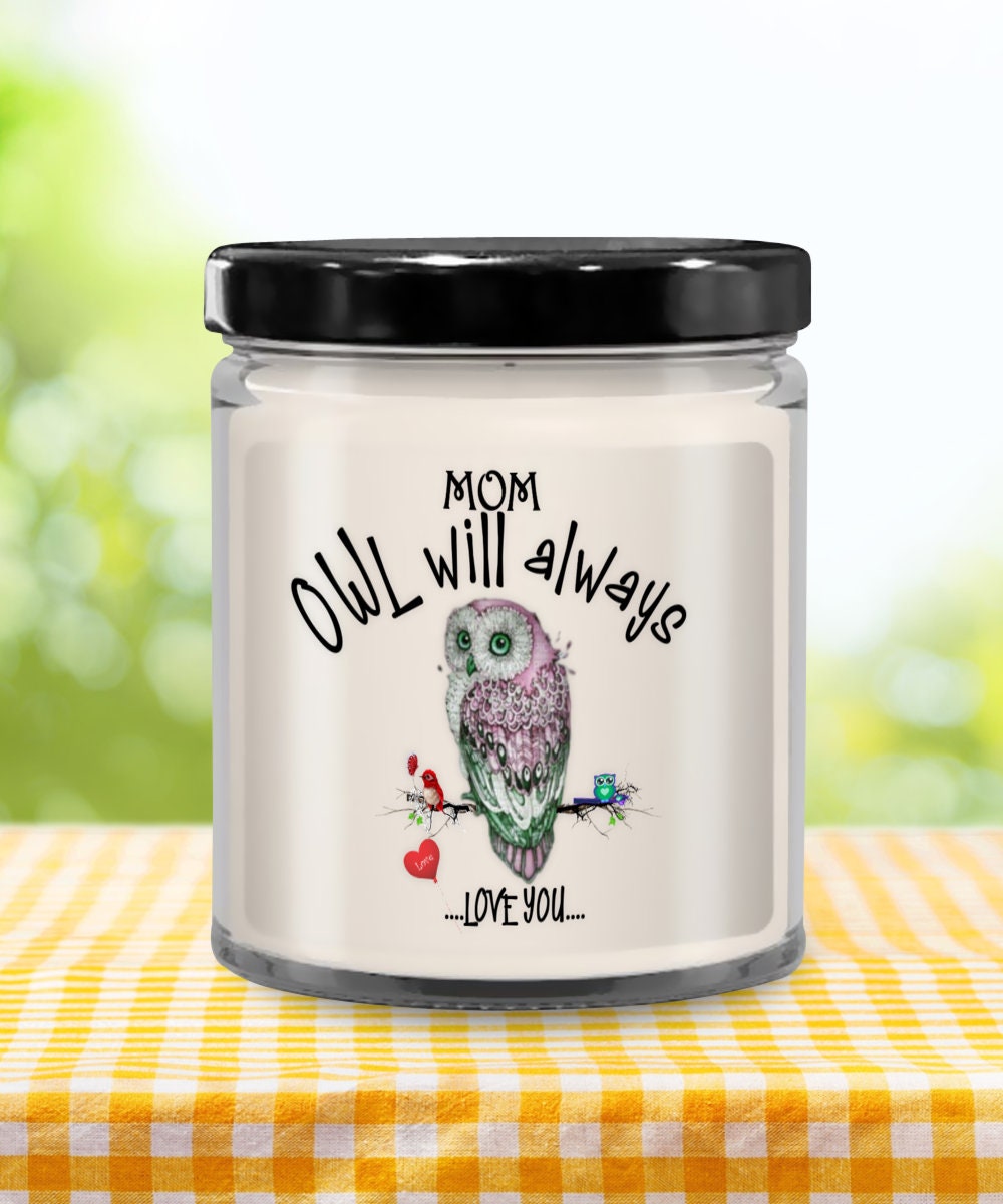 Vanilla Scented Candle Gift for Mom I Will Always Love You