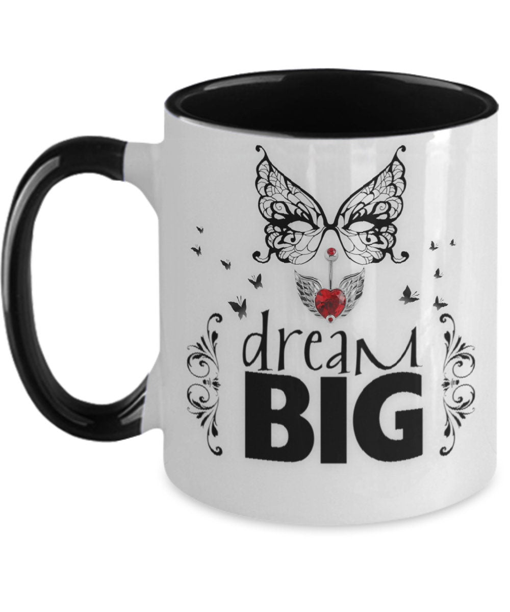 Dream Big Inspirational Coffee Mug Perfect Gift for Her