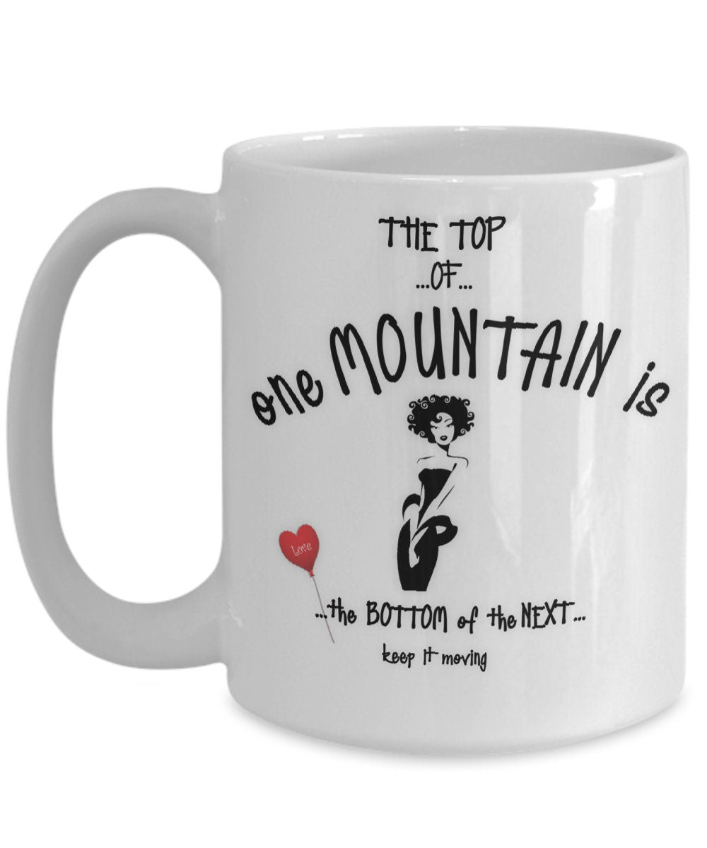 Inspirational Urban Coffee Mug Unique Gift Idea for Her