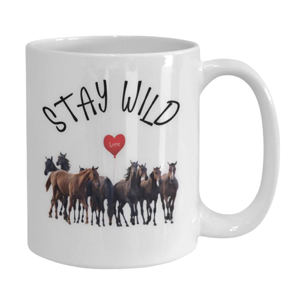 Stay Wild Horse Mug Perfect Gift for Coffee Lovers