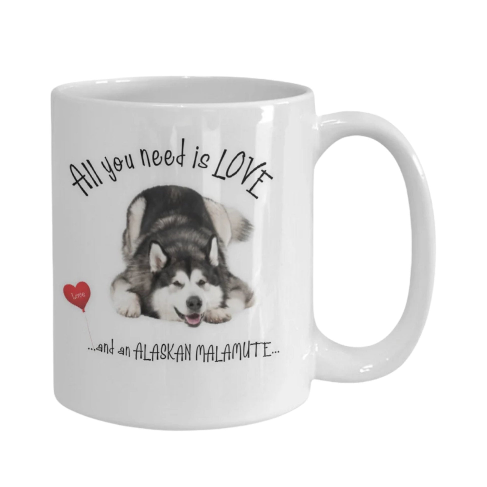 Alaskan Malamute Coffee Mug Perfect Gift for Dog Lovers