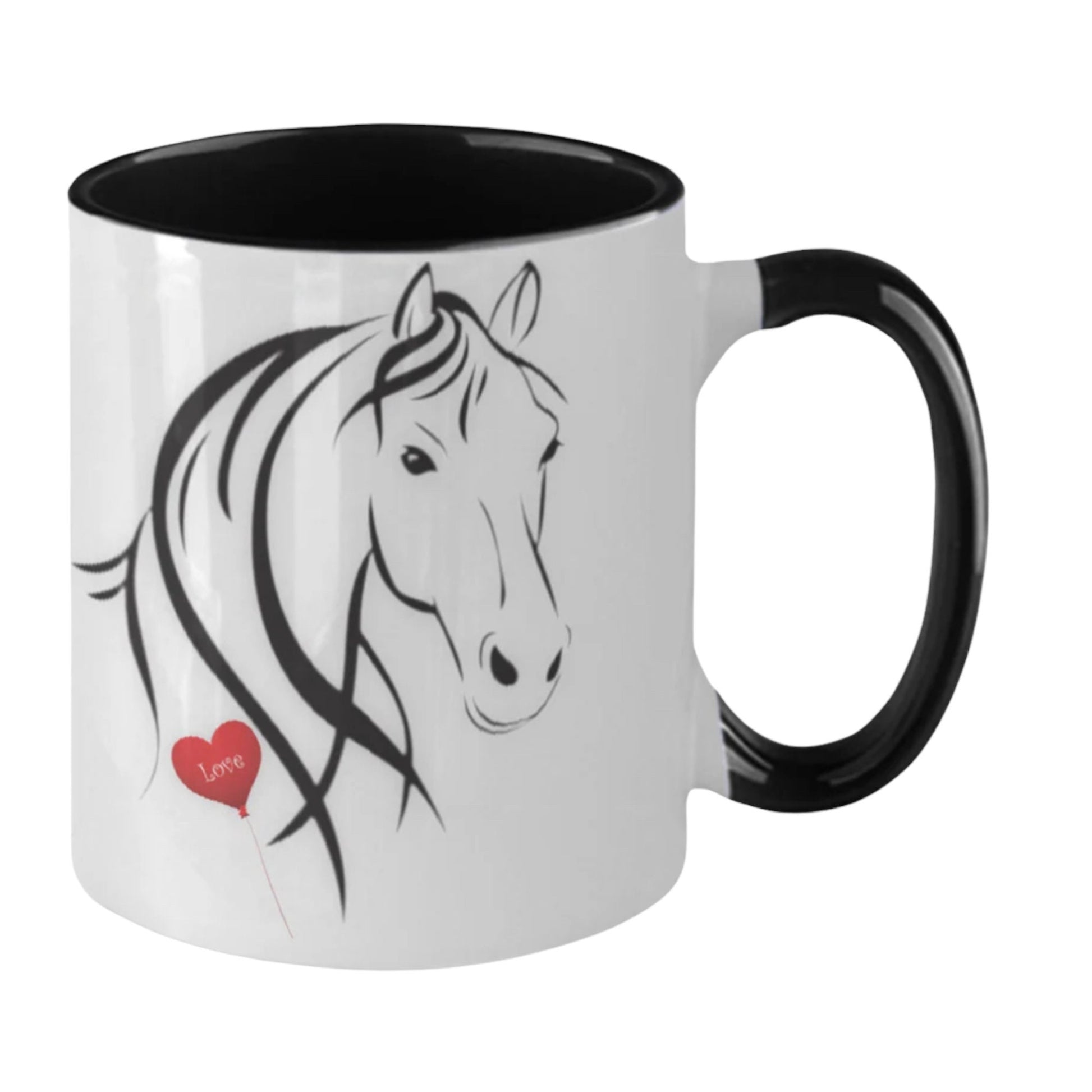 Celebrate Horse Love with This I Love Horses Ceramic Mug Gift