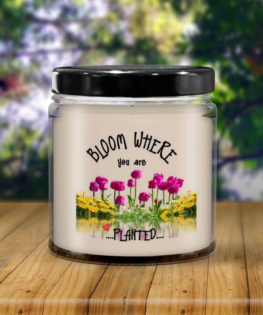 Vanilla Candle Gift for Mom Mothers Day Scented Jar Candle