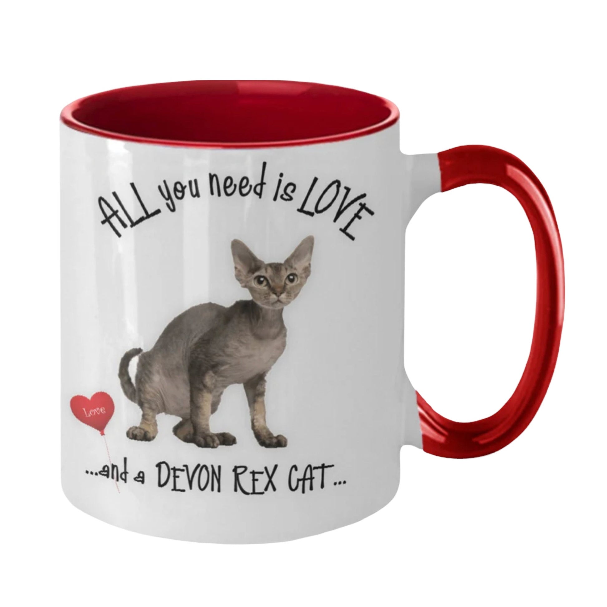 Devon Rex Cat Mug for Cat Lovers and Unique Gift Ideas