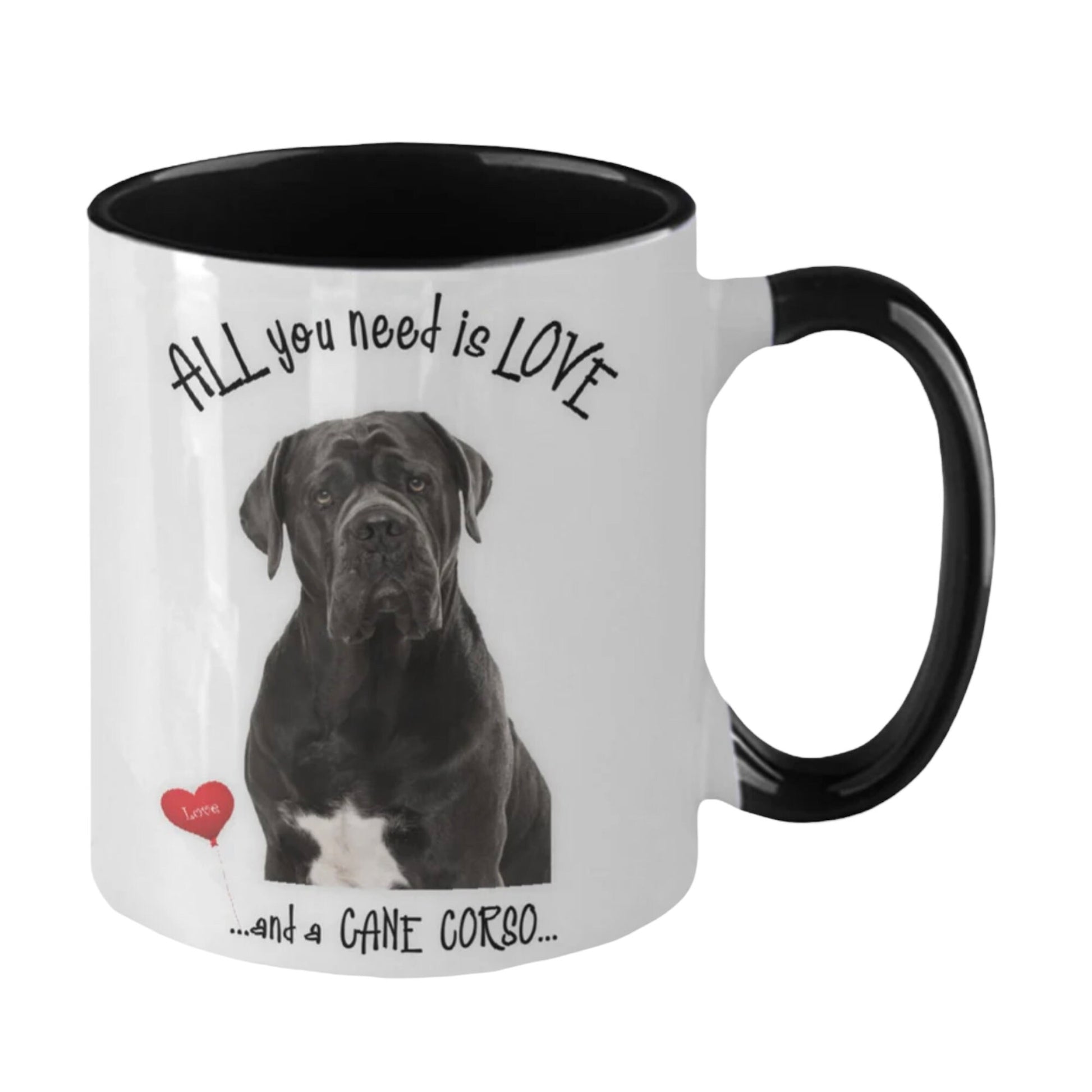 Show your love with this Cane Corso dog mug for pet lovers
