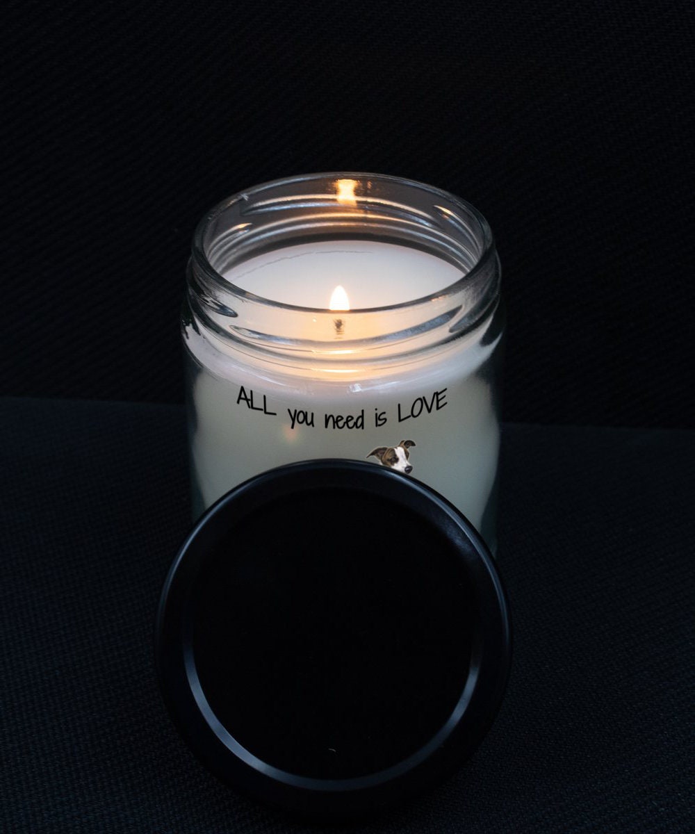 Whippet Dog Candle – Thoughtful Gift for Dog Moms & Whippet Lovers