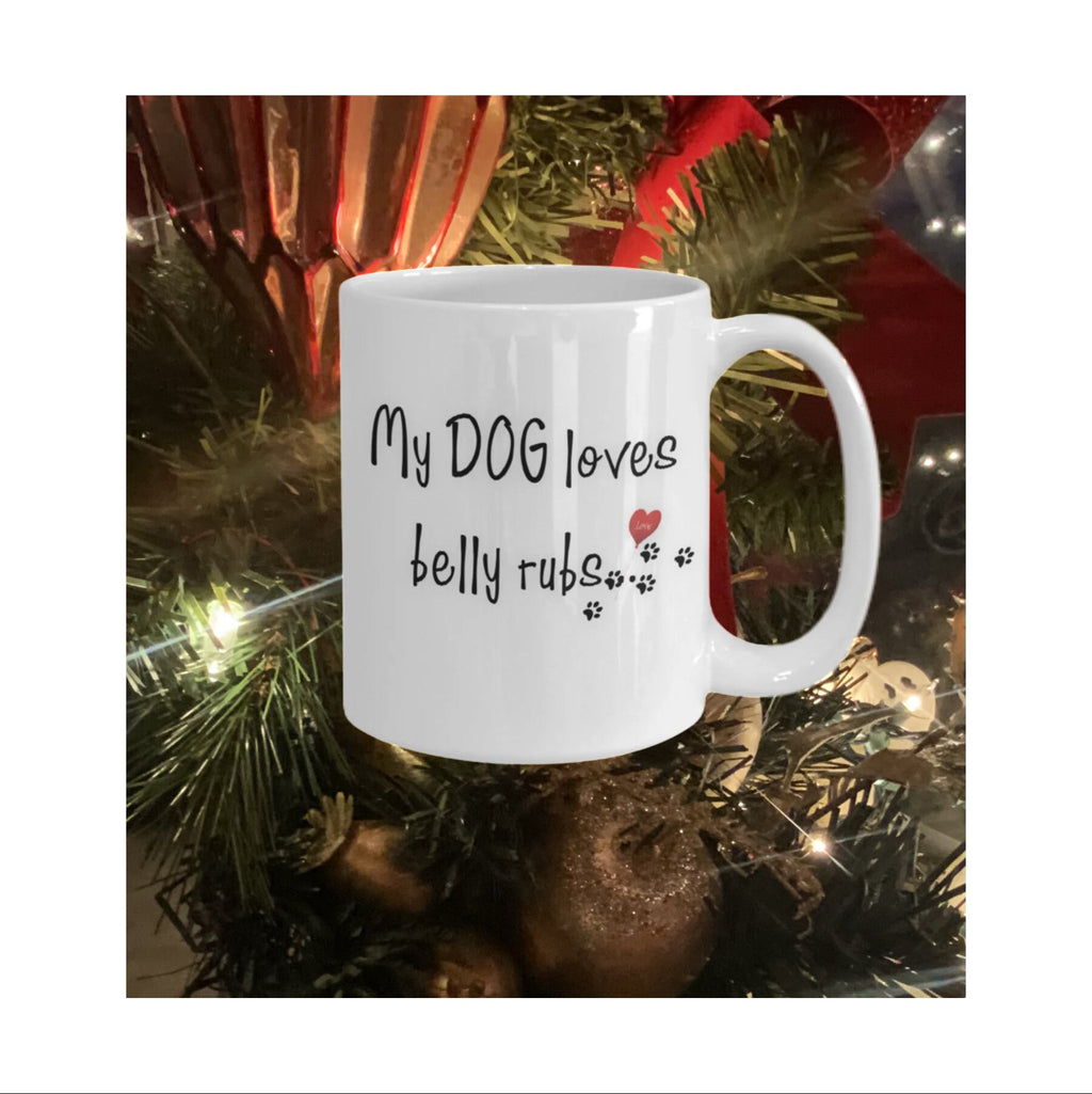 Funny Dog Mug Gift for Mom with Cute Dog Quotes and Sayings