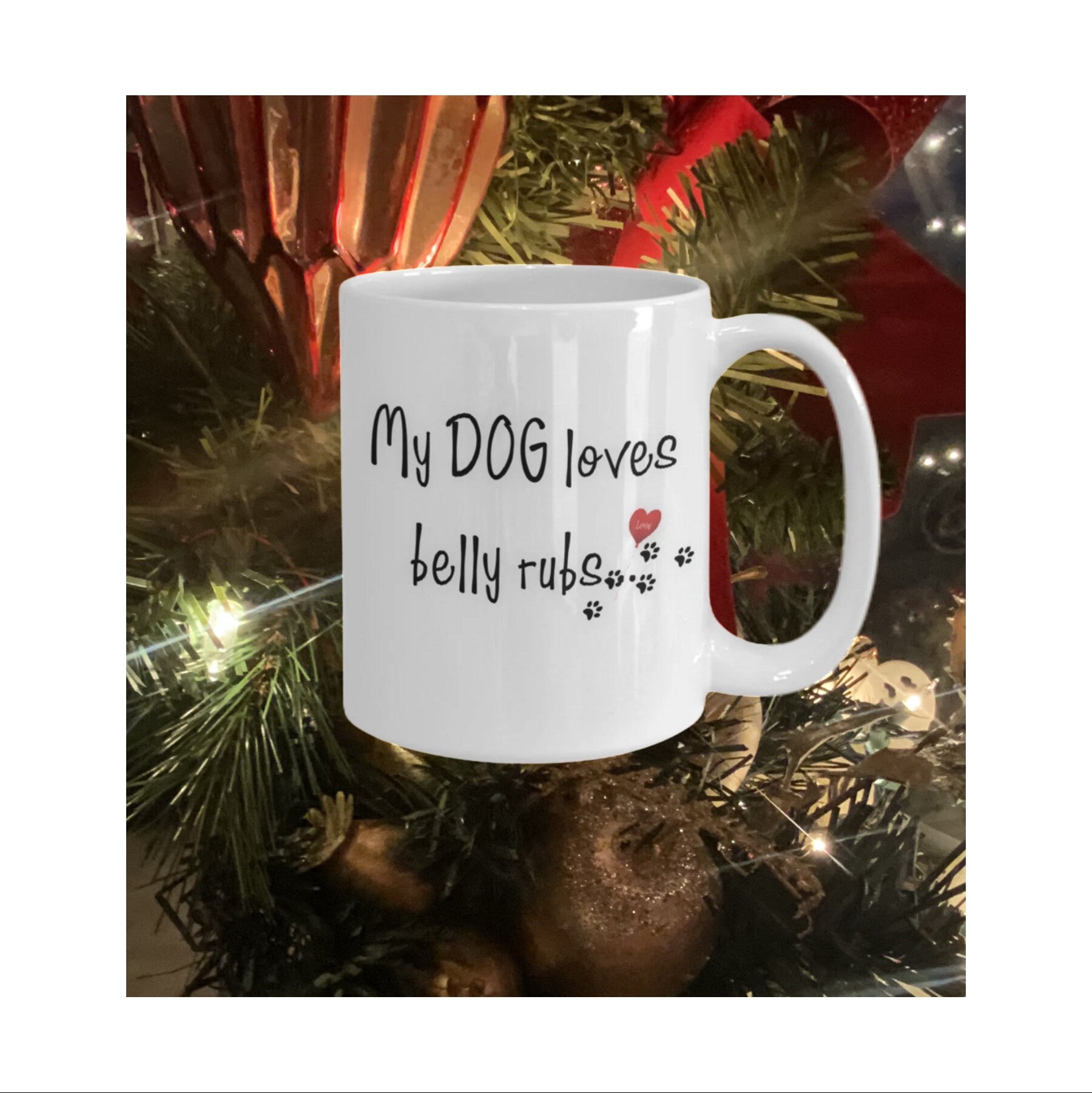 Funny Dog Mug Gift for Mom with Cute Dog Quotes and Sayings