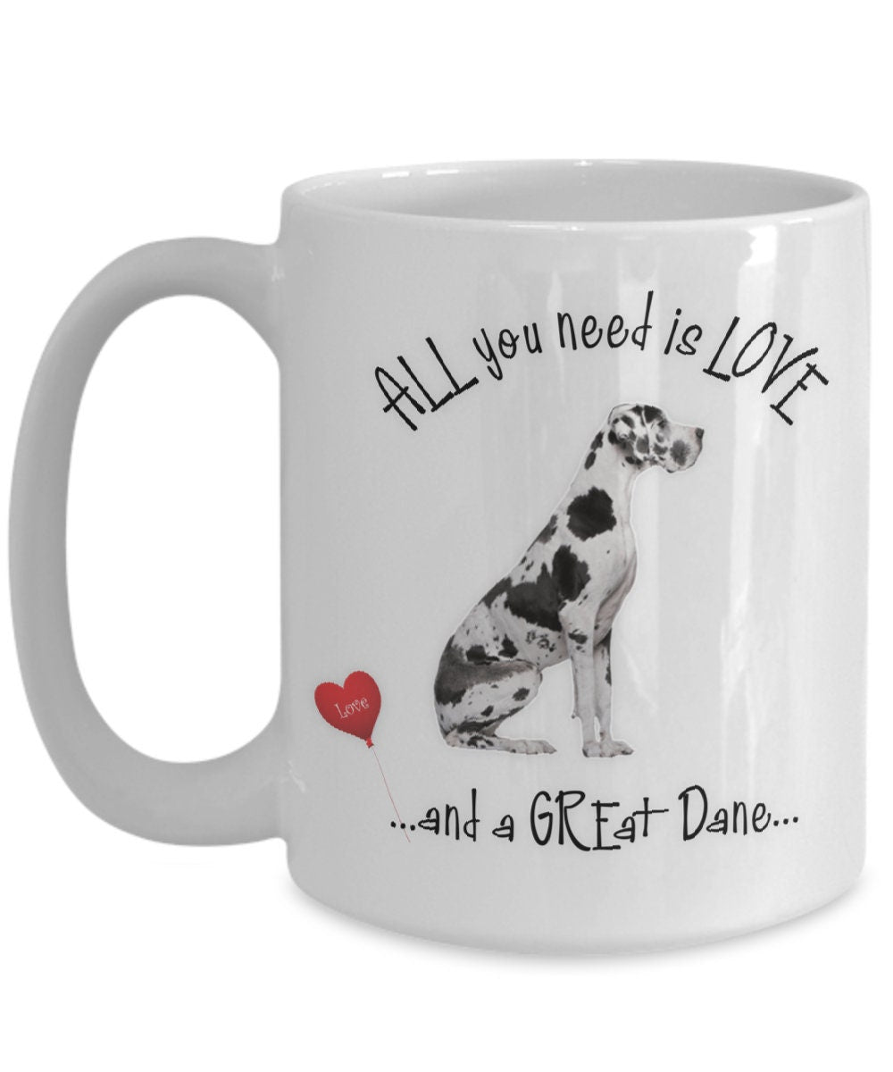 Celebrate Great Dane Love with This Charming Great Dane Mug