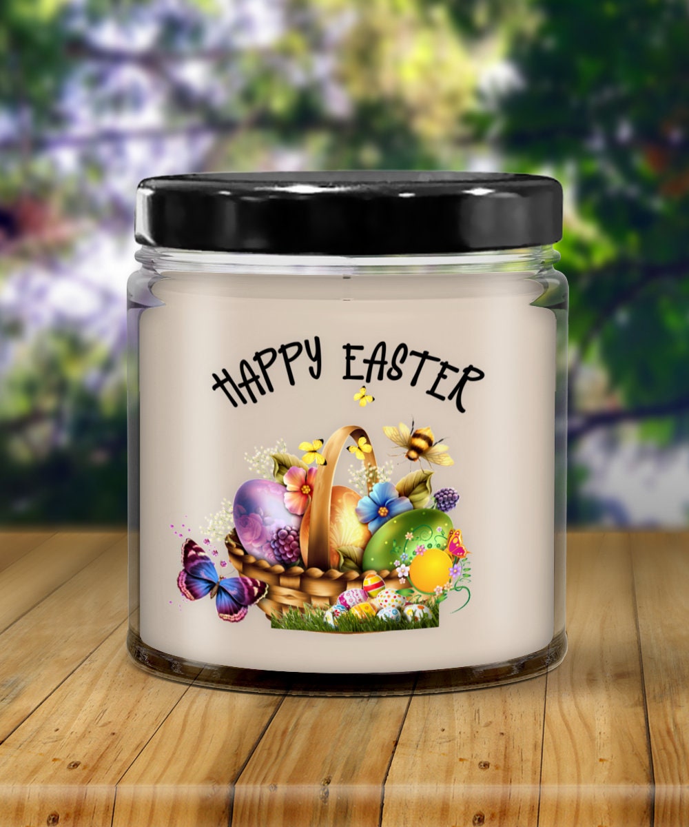 Happy Easter candle makes a perfect thoughtful Easter gift