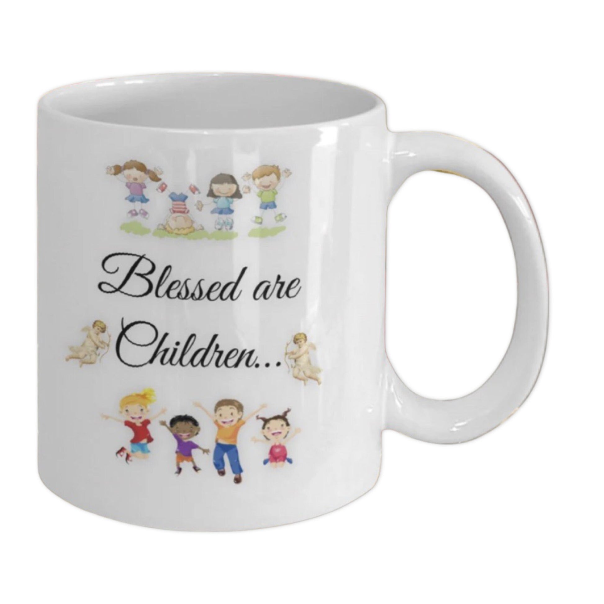 Blessed Children Mug Makes a Heartfelt Family or Mom Gift